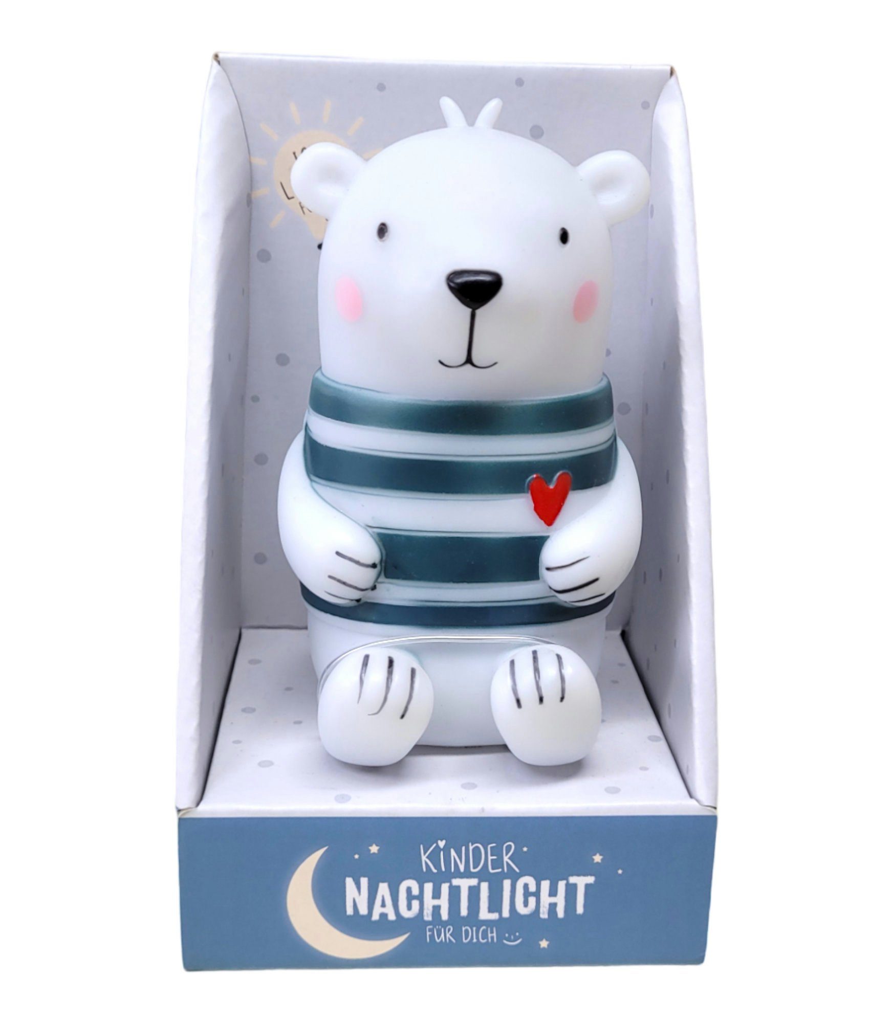 La Schlummerlicht Eisbär Kinder LED, Nachtlicht Nachtlicht batteriebetrieben Vida