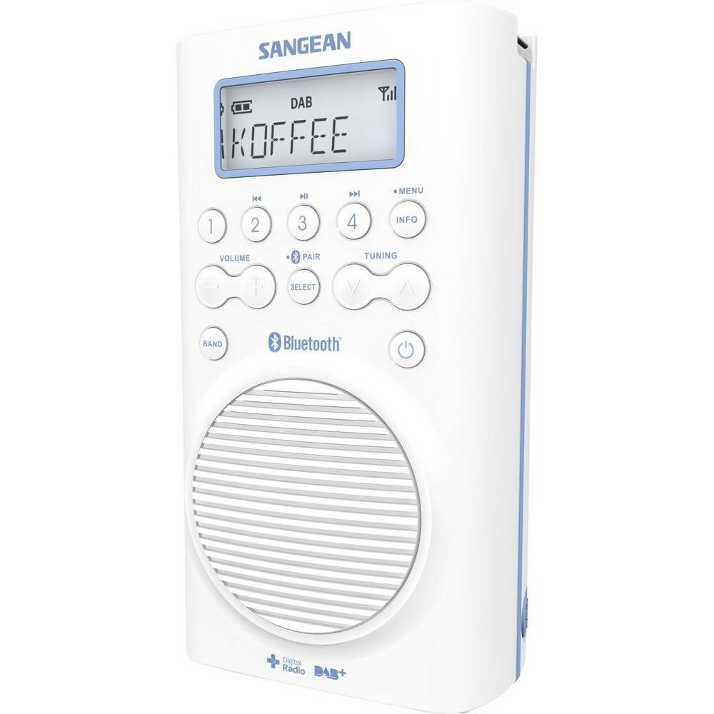 Sangean H-205D BT Wasserdichtes Radio mit DAB+ / Bluetooth Digitalradio  (DAB) (DAB)