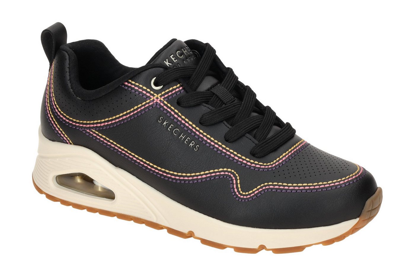 Skechers 177022 BLK Schnürschuh
