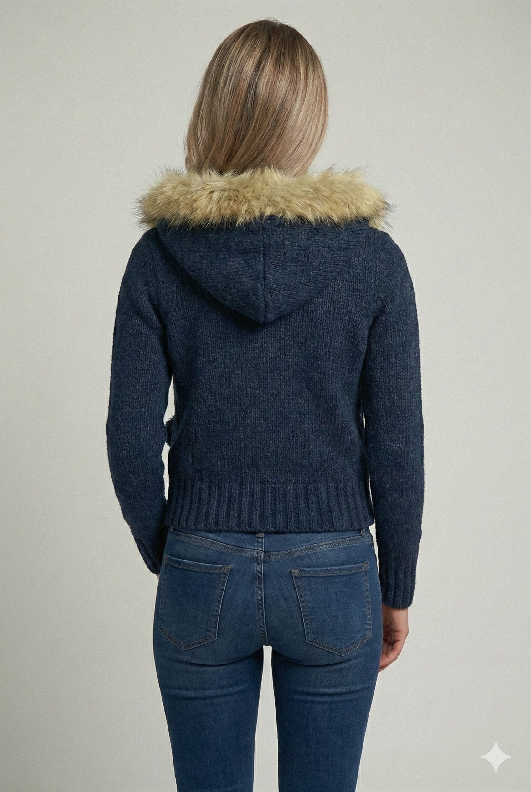 Rock Angel Kapuzenstrickjacke Strickjacke 262ARS