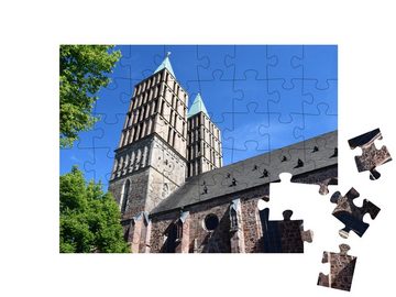 puzzleYOU Puzzle St. Martin Kirche in Kassel, 48 Puzzleteile, puzzleYOU-Kollektionen