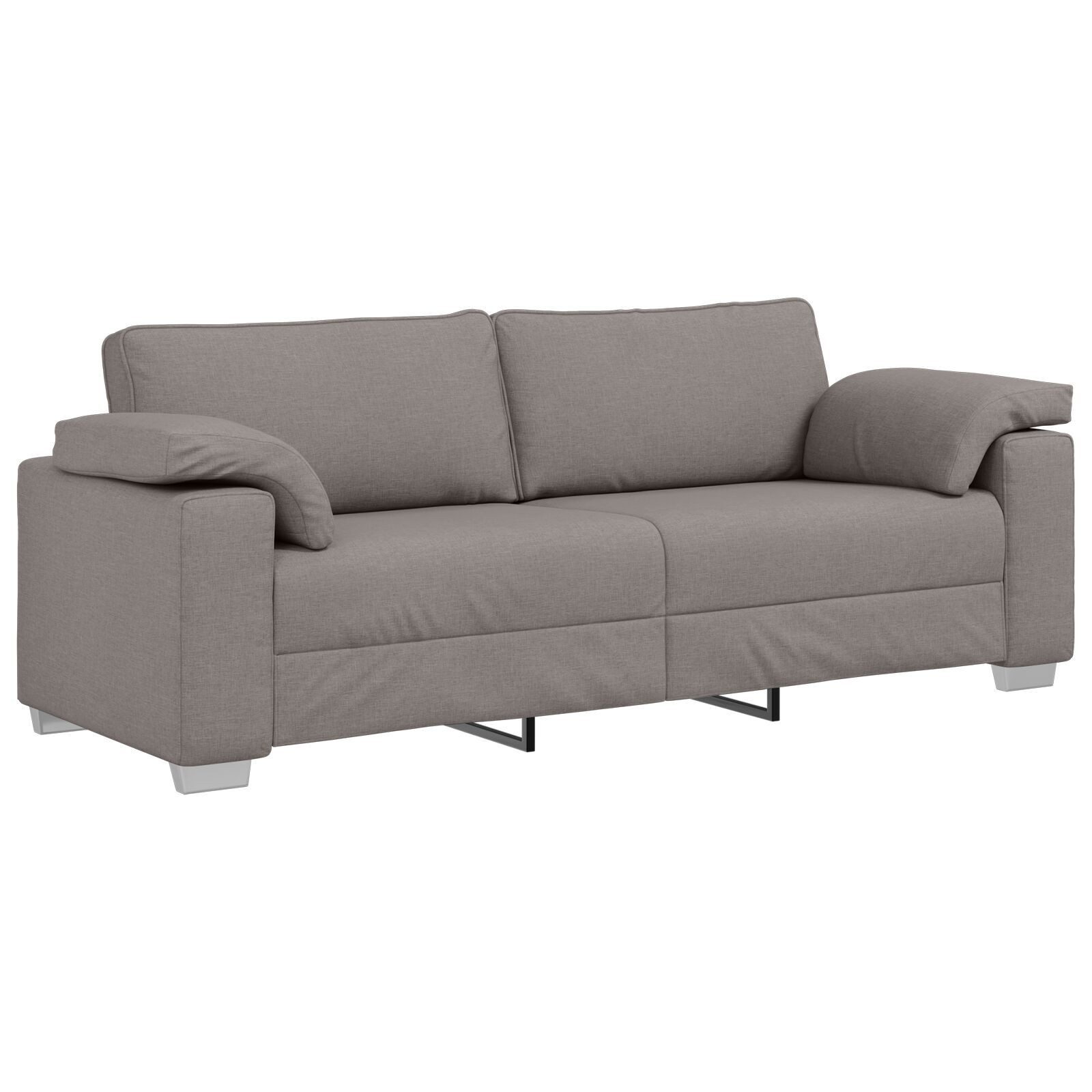vidaXL Sofa Sofa 3-Sitzer Taupe 178 günstig online kaufen