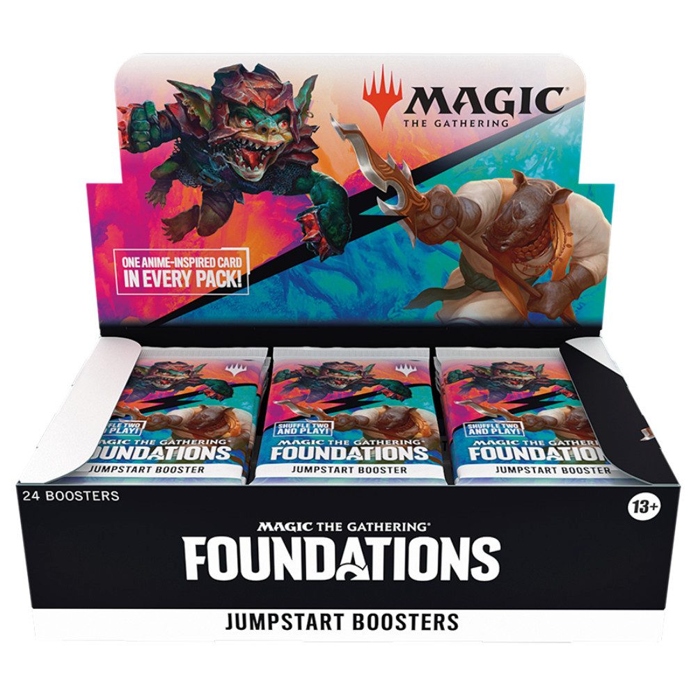 Wizards of the Coast Sammelkarte Foundations Jumpstart Booster Display Englisch