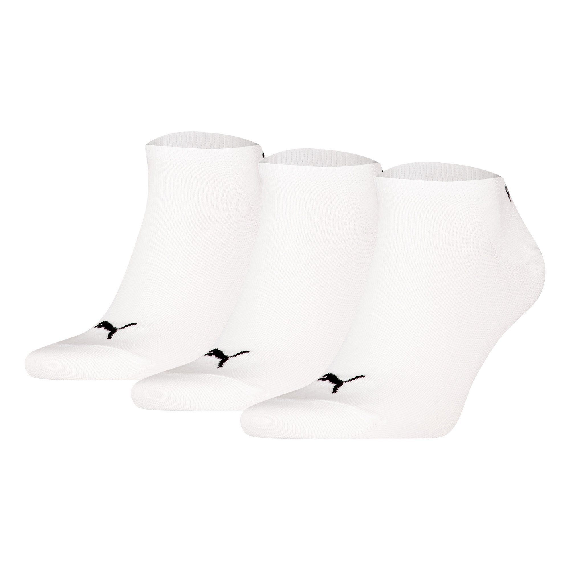 PUMA Sportsocken Unisex Socken 3er Pack Baumwolle Sneaker Plain 3P (Packung, 3er Pack)