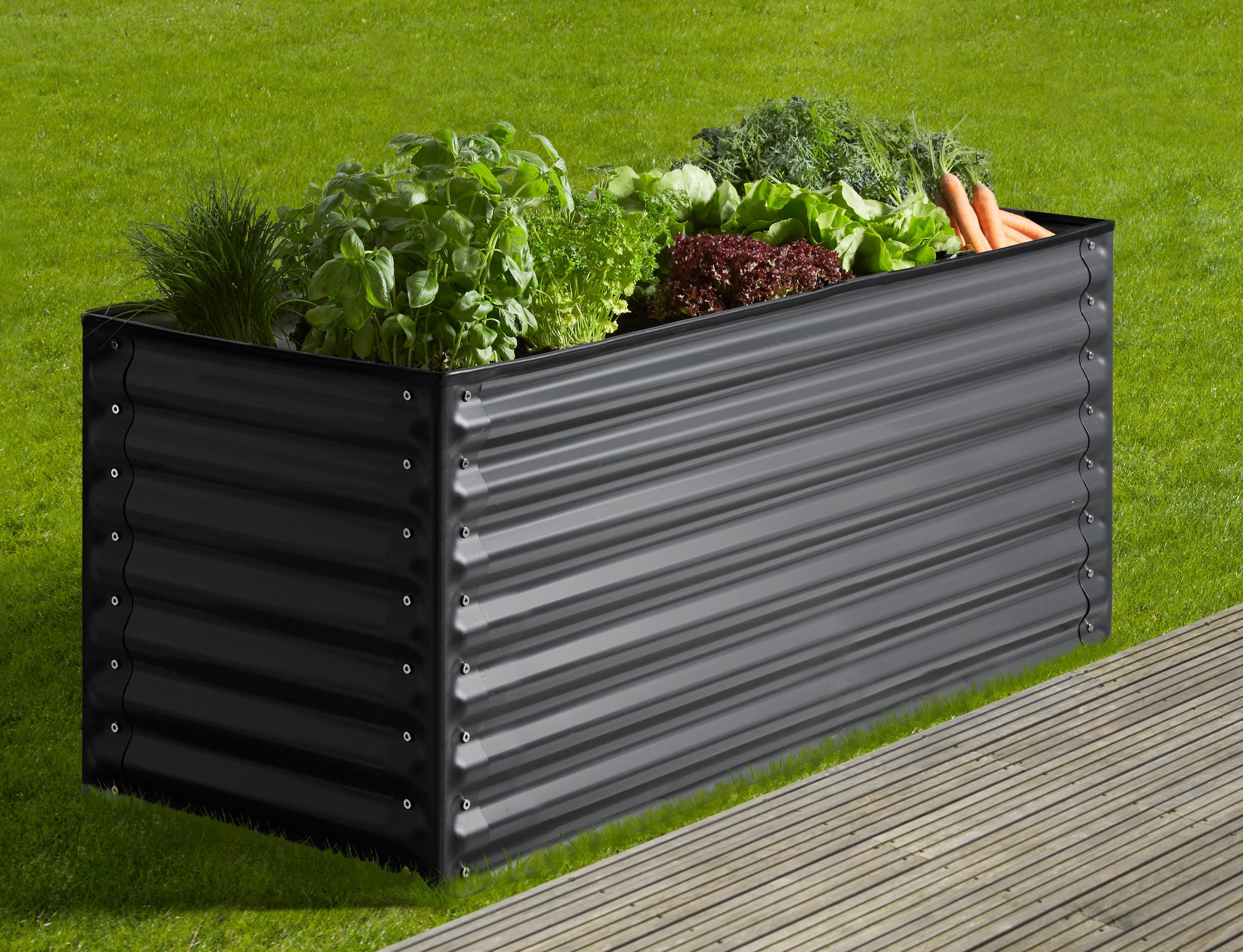 KONIFERA Hochbeet, BxTxH 150x60x60 cm, Aus verzinktem Stahl online