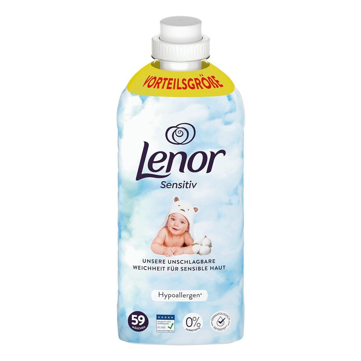 LENOR Sensitiv Weichspüler (59 WL, 1,239 Liter)