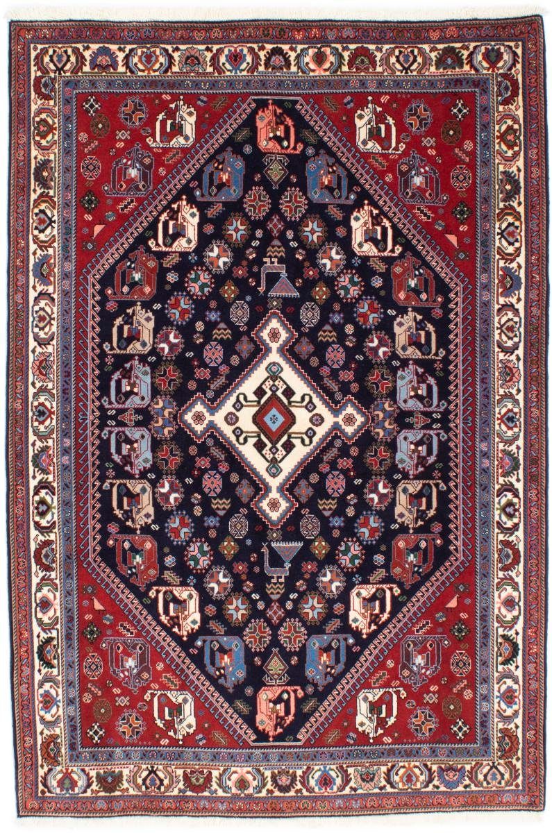 Orientteppich Ghashghai 144x211 Handgeknüpfter Orientteppich / Perserteppich, Nain Trading, rechteckig, Höhe: 12 mm
