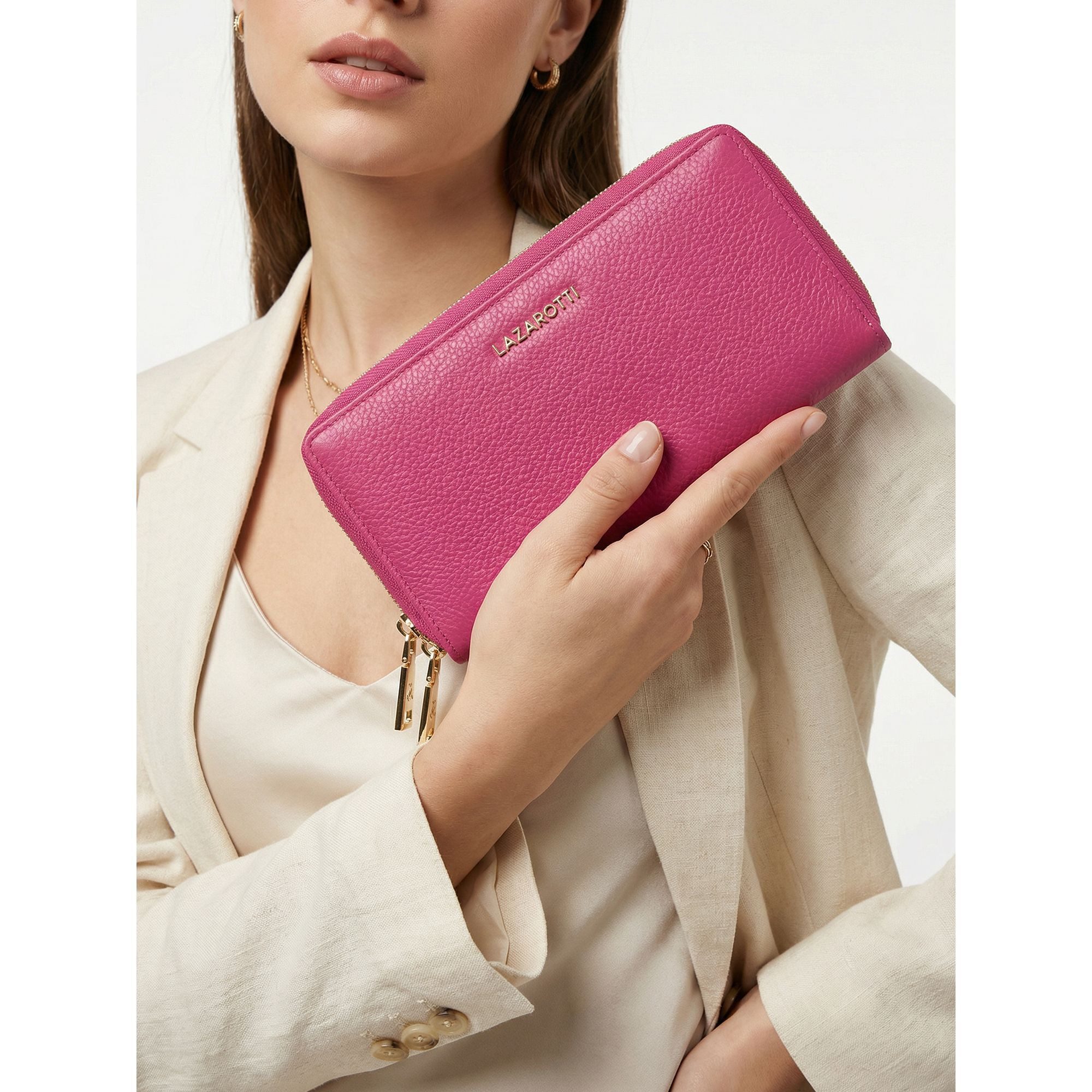 Lazarotti Geldbörse Bologna Leather, Leder