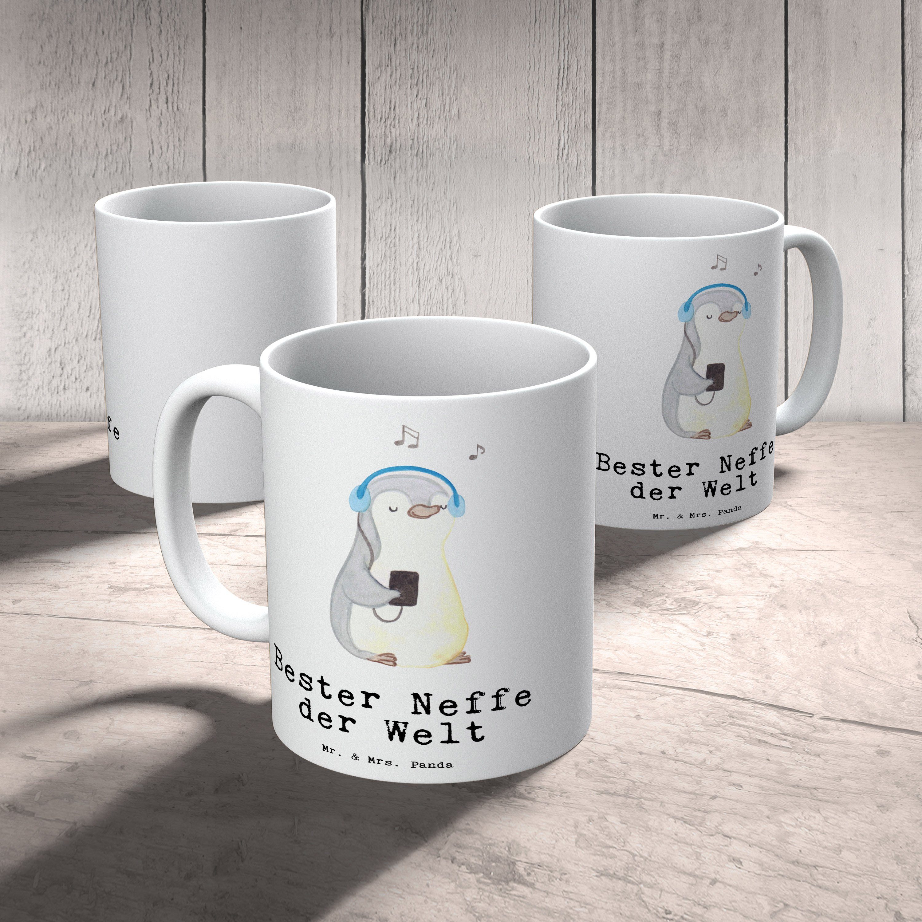 Mrs. der Pinguin Kaffeetasse, des Mr. Taufe, Bruders, - Kaffeebecher, Keramik Bester Geschenktipp, Becher, - Welt Weiß Geschenk, & Dankeschön, Neffe Panda Onkel, Büro, Sohn Tasse