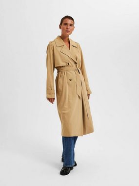 SELECTED FEMME Trenchcoat Damen Trenchcoat SLFSIA TRENCH COAT B NOOS