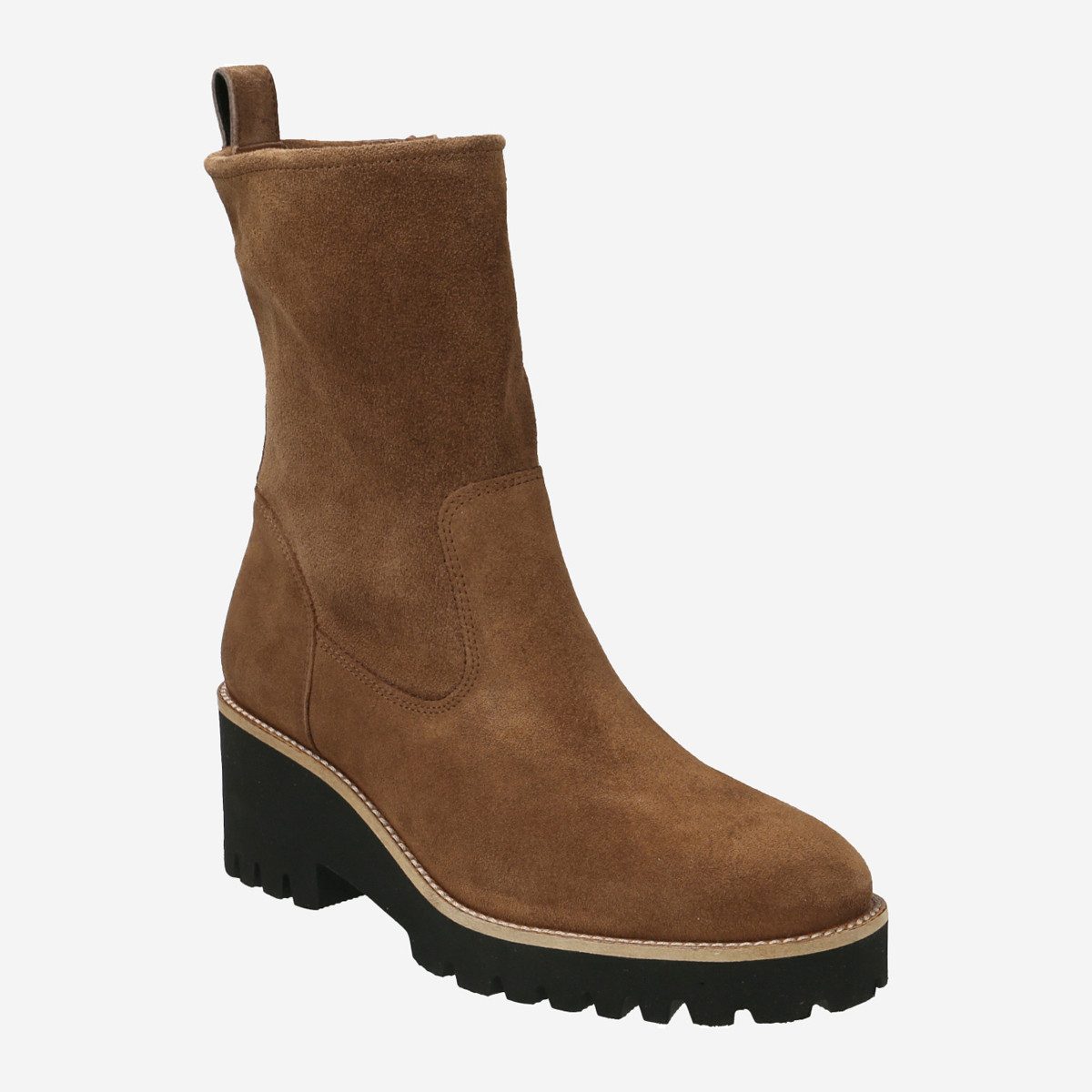 Paul Green 9017-062, Stiefeletten in Braun für Damen Stiefelette
