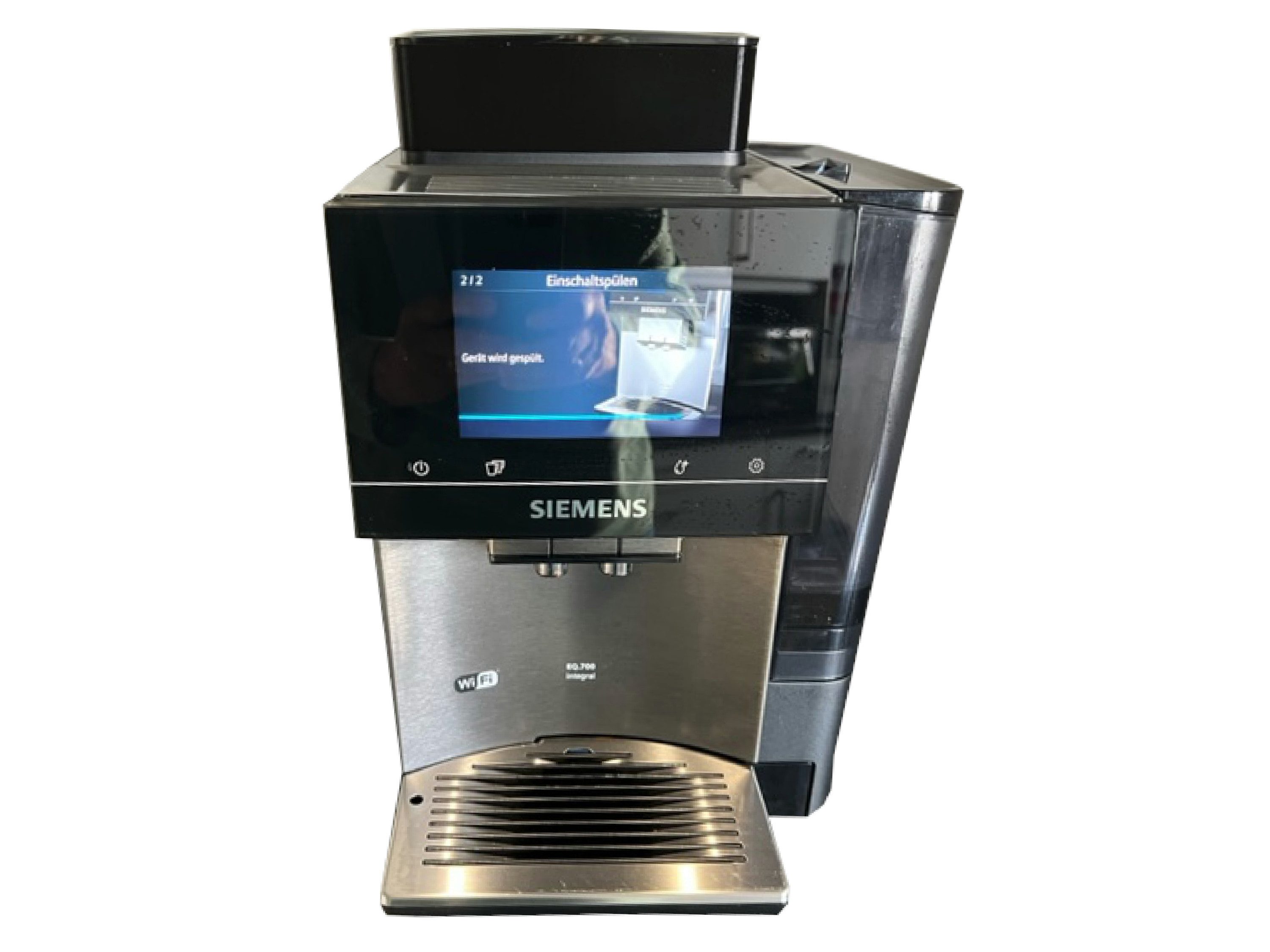 eXODA Kaffeedose Bohnenbehälter Erweiterung für 650 g mehr Kapazität Zubehör für EQ700, Kunststoff, (Behälter)