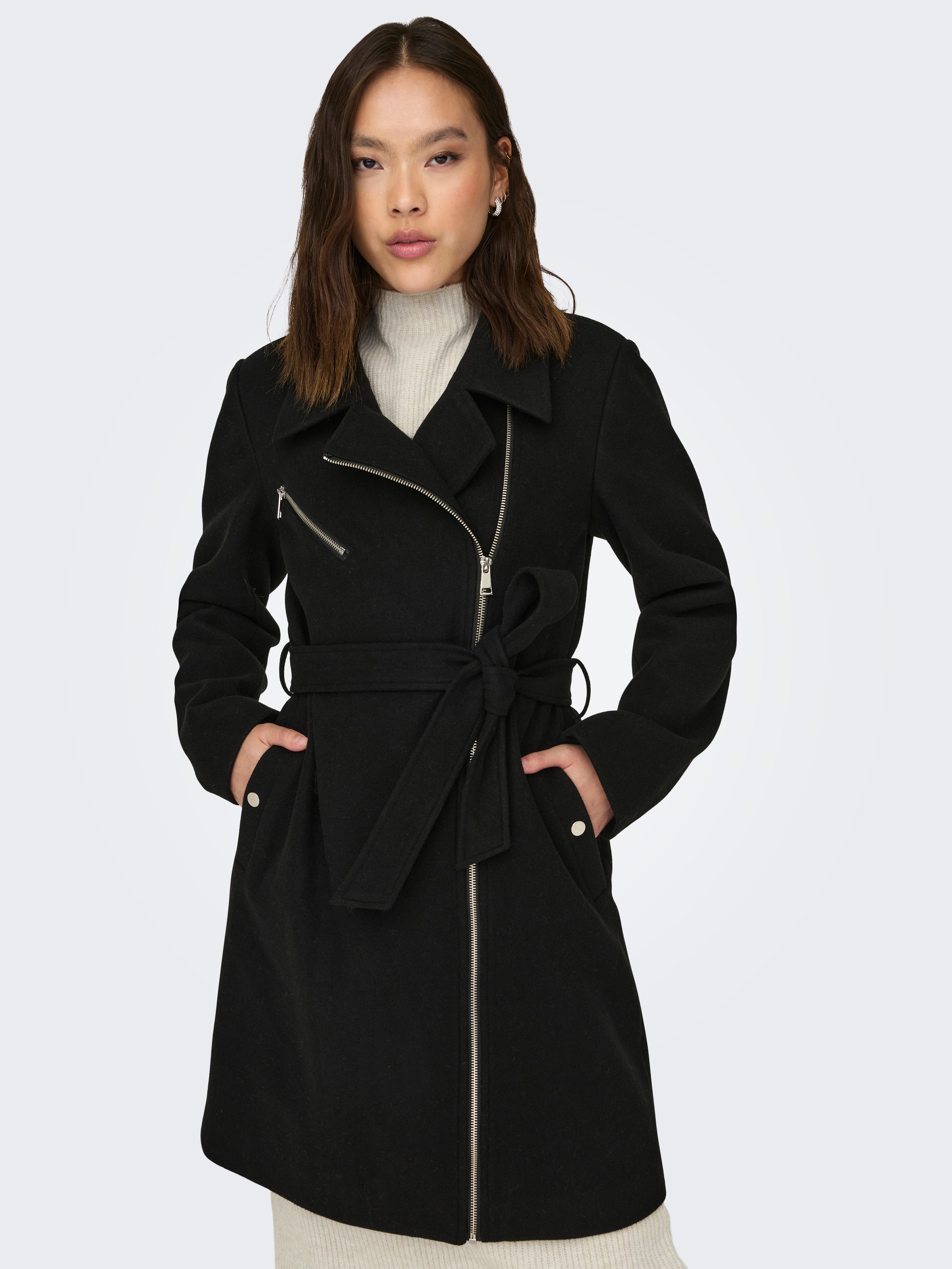 ONLY Kurzmantel ONLEMILY ZIP BIKER COAT günstig online kaufen