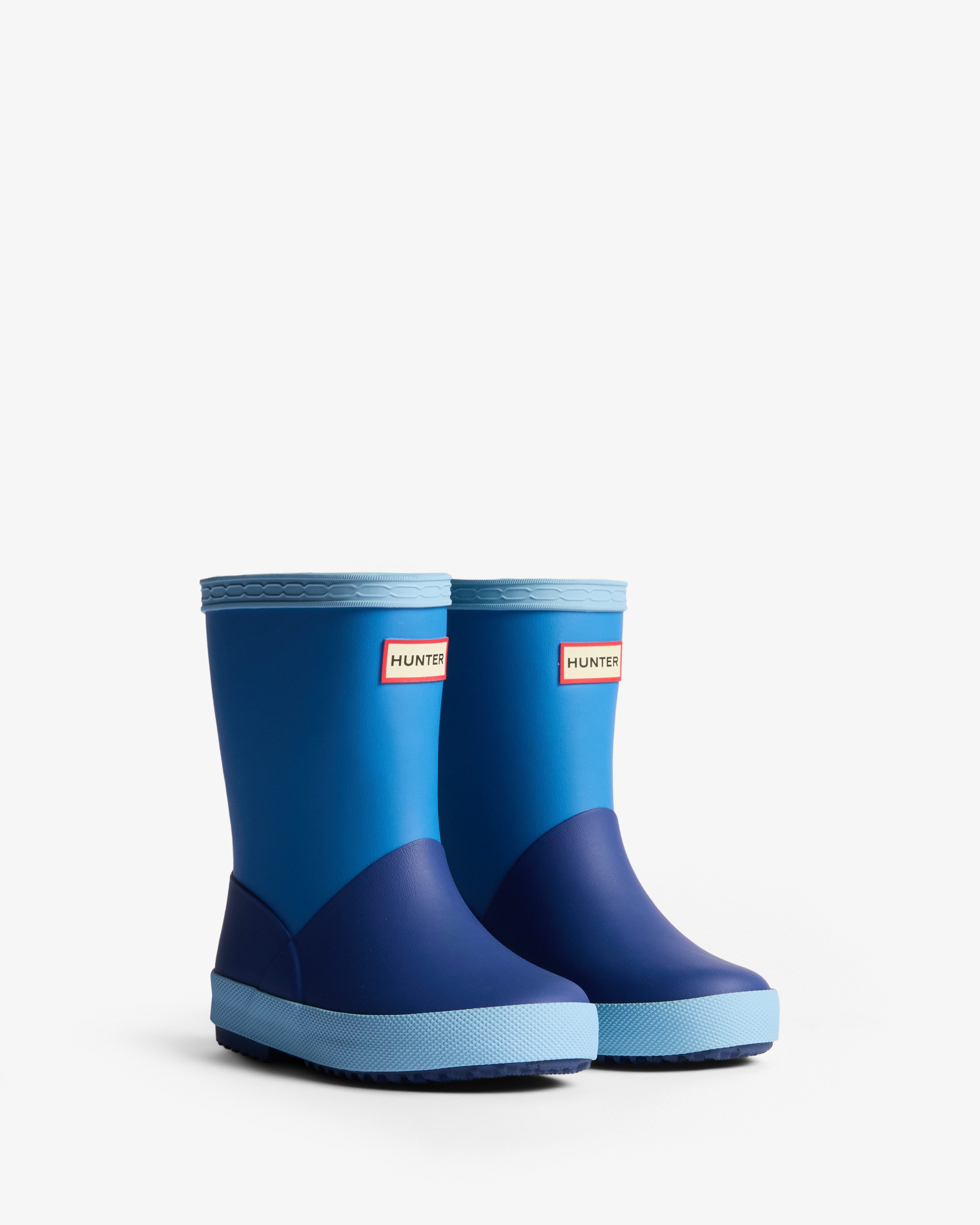 Hunter Original kids first colour block insulated Gummistiefel wasserdicht & gefüttert