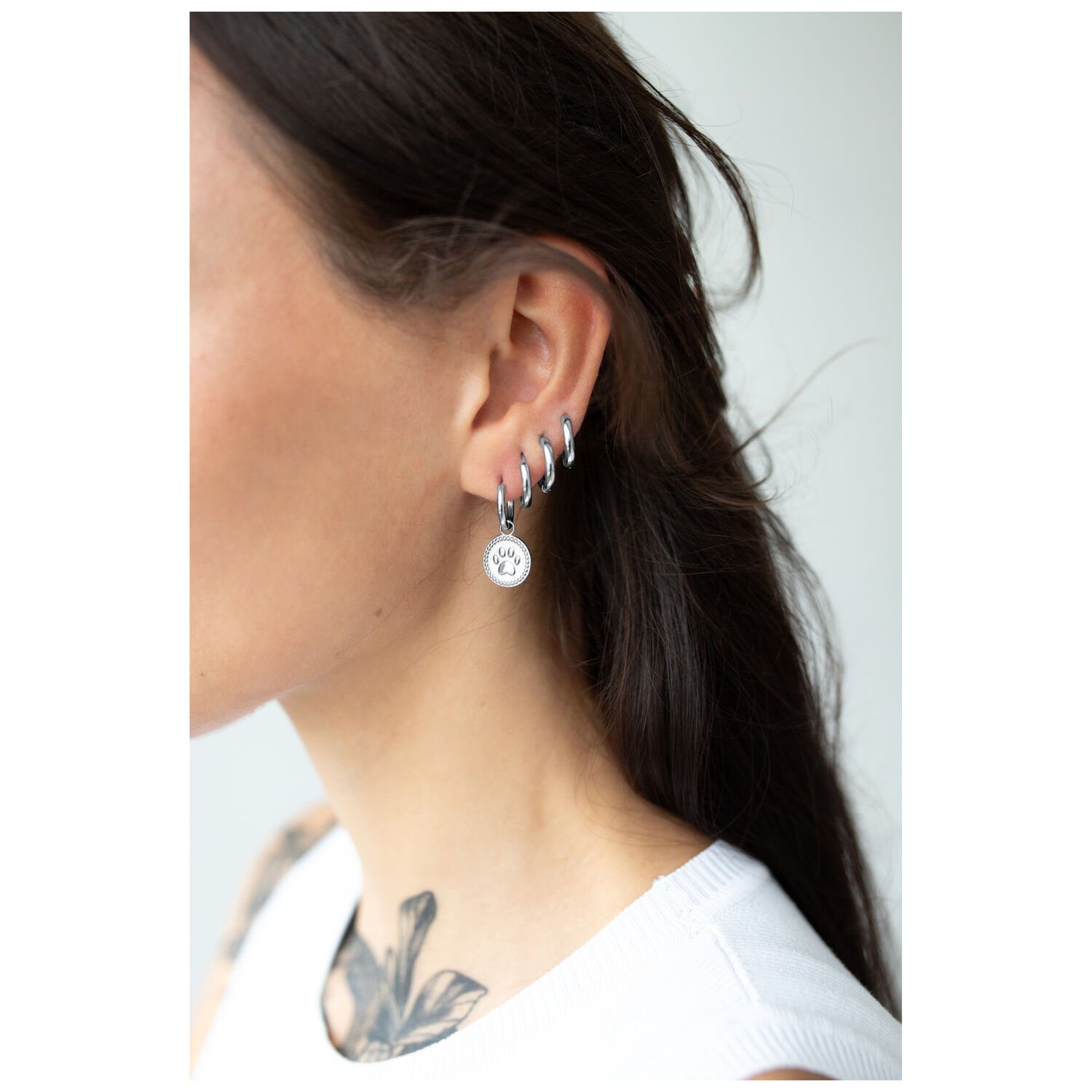 Wildcat Paar Creolen Little Paw Hoops, günstig online kaufen
