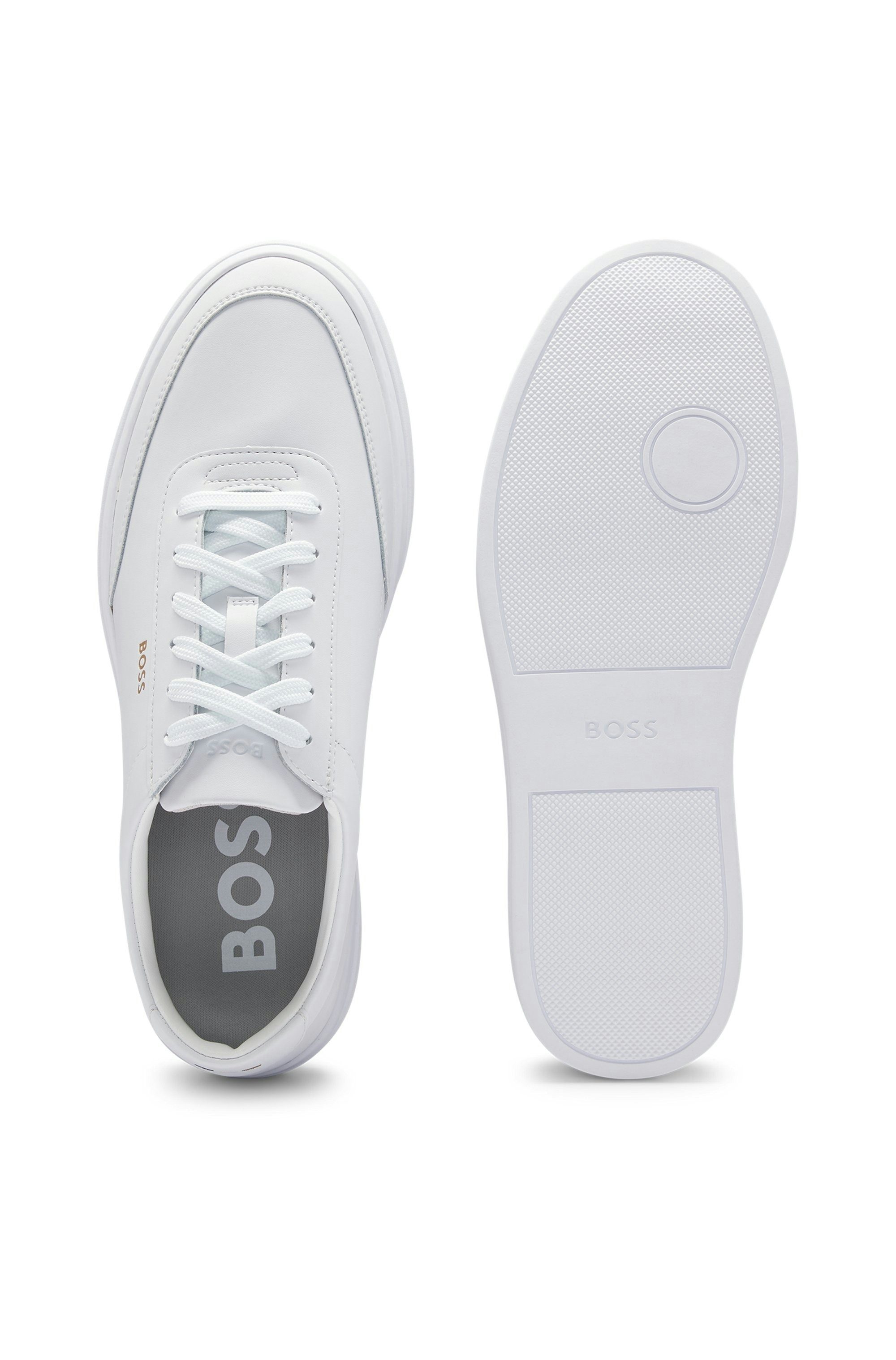 BOSS Kieran Sneaker, Freizeitschuh, Halbschuh, Schnürschuh in klassischer O günstig online kaufen
