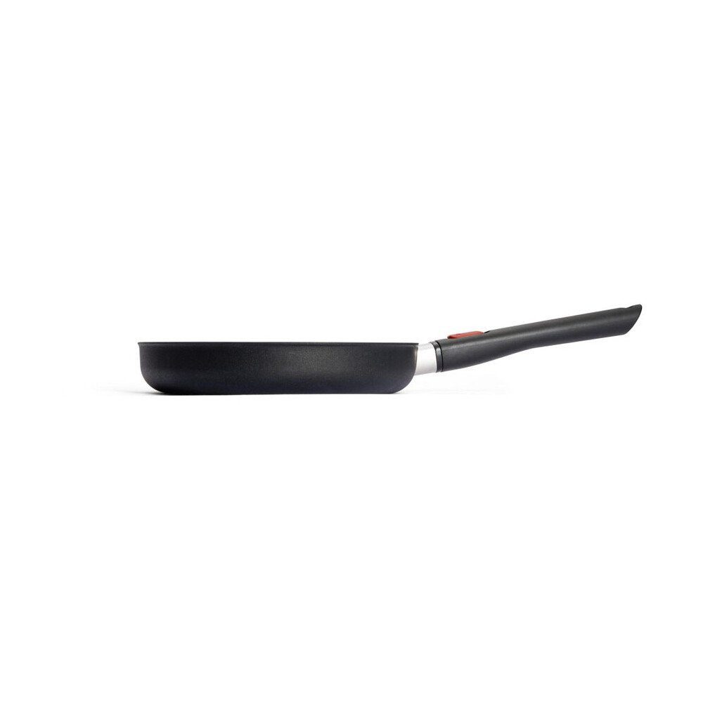 WOLL Bratpfanne Flachpfanne 24 cm Eco Lite QXR, Aluminium, schwarz, spülmaschinenfest, backofengeeignet, Antihaft