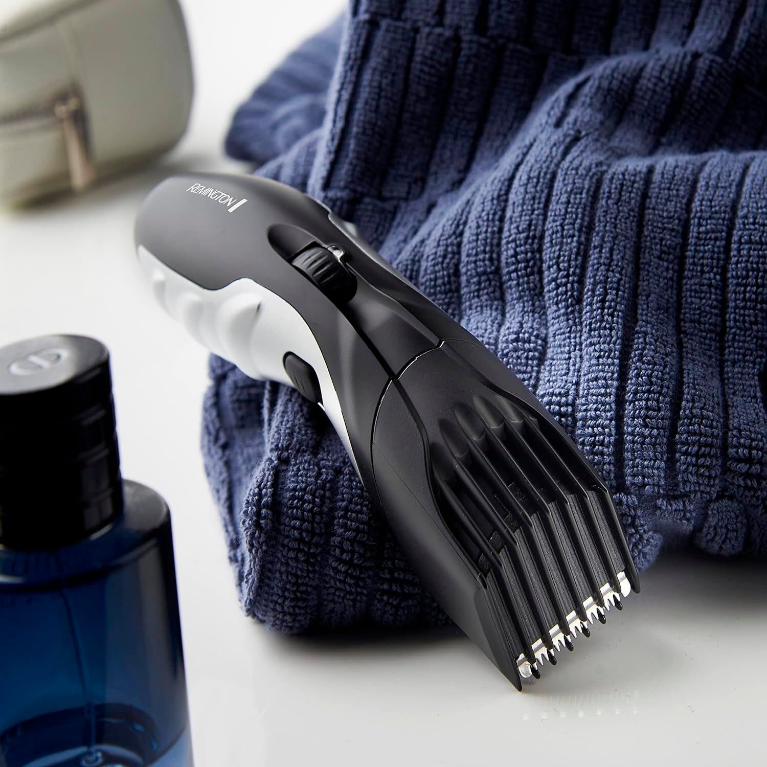 Remington Bartschneider MB320C, keramikbeschichtete Klingen, 9 Längeneinstellungen, Netz-/Akkubetrieb