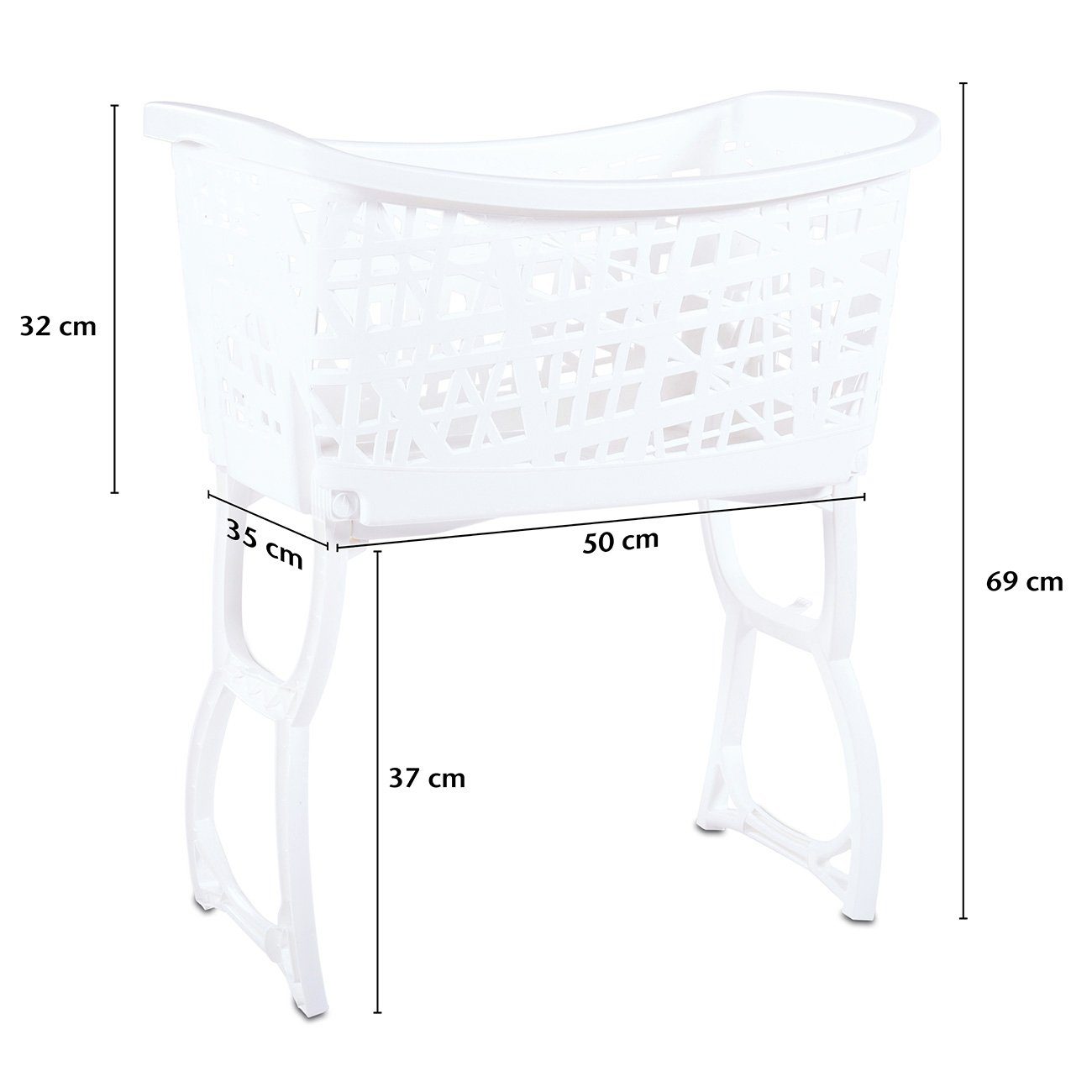 aktivshop Wäschekorb »Wäschekorb mit ausklappbaren Beinen« online