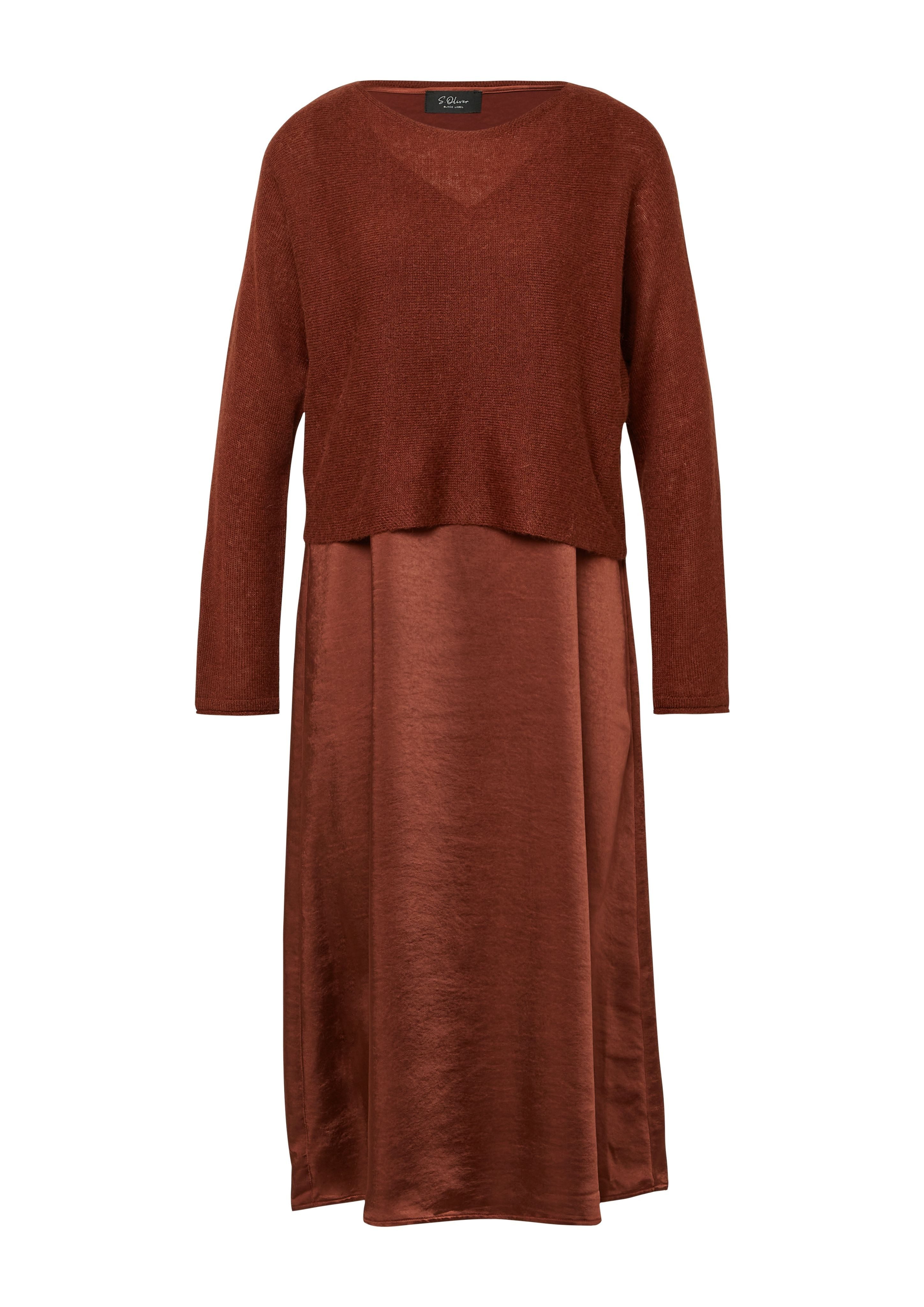 s.Oliver BLACK LABEL A-Linien-Kleid