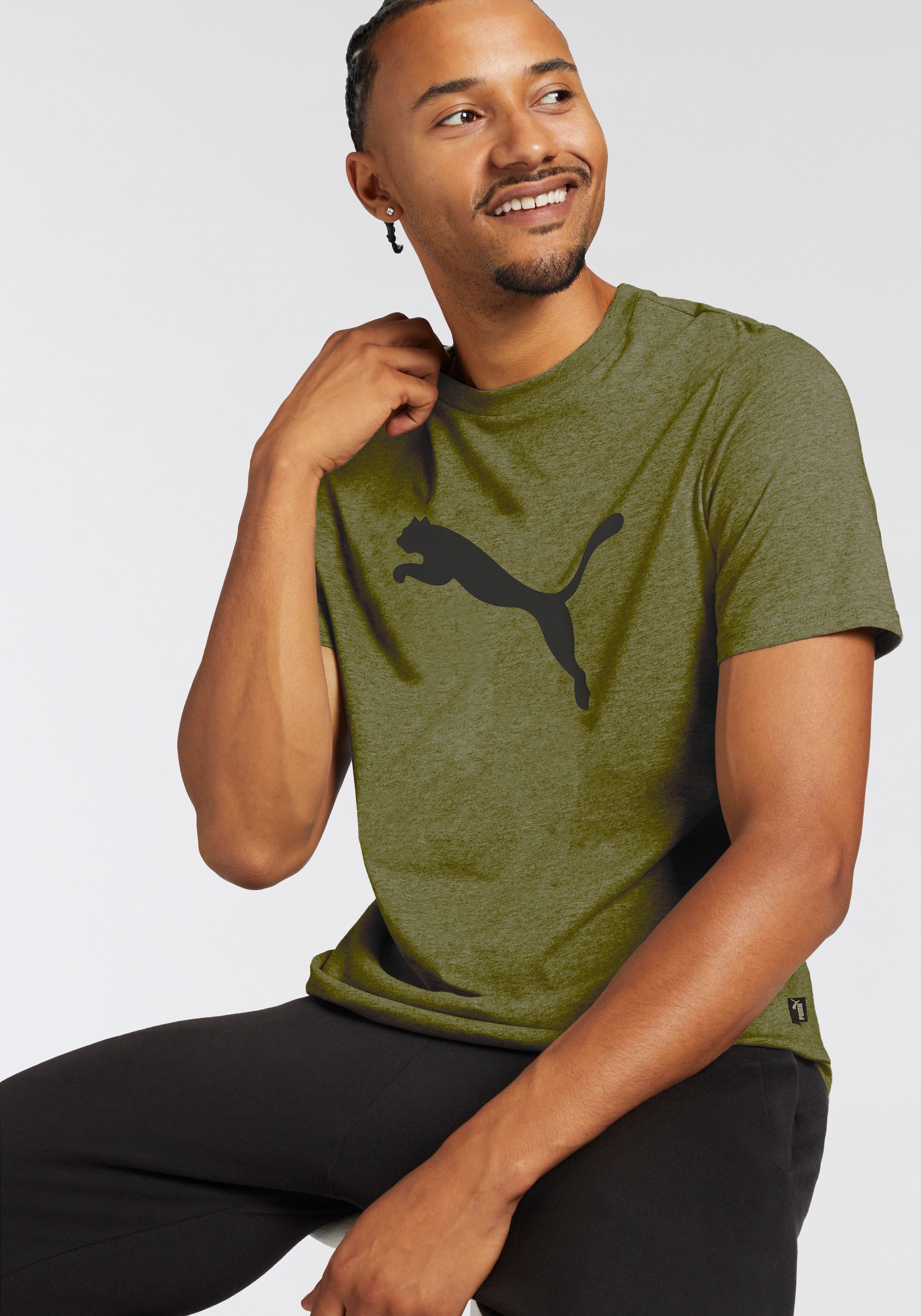 PUMA Trainingsshirt TRAIN FAV HEATHER CAT TEE günstig online kaufen