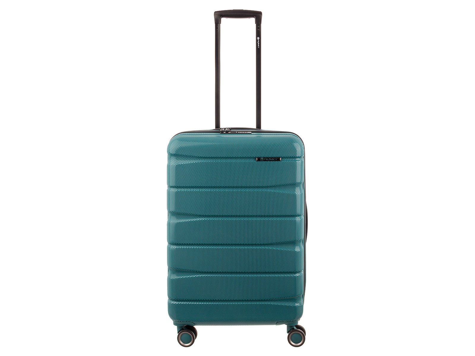 Franky Handgepäckkoffer ABS13 66er Trolley Hartschale, 4 Rollen, Dehnfalte
