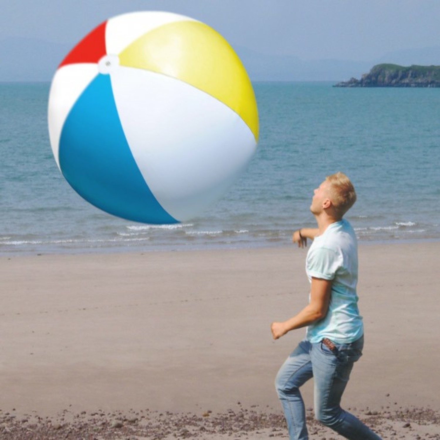 Oliphant Wasserball Riesiger aufblasbarer XXL Wasserball - 107 cm