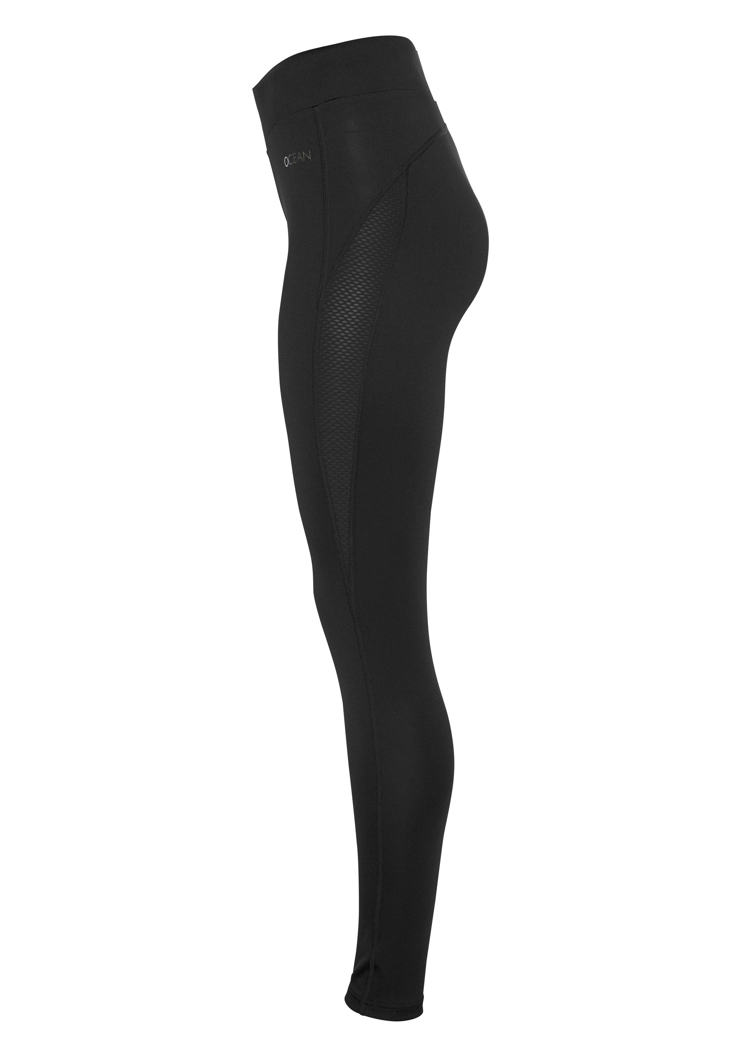 Ocean Sportswear Leggings Yoga-Tights mit Mesh-Einsätze