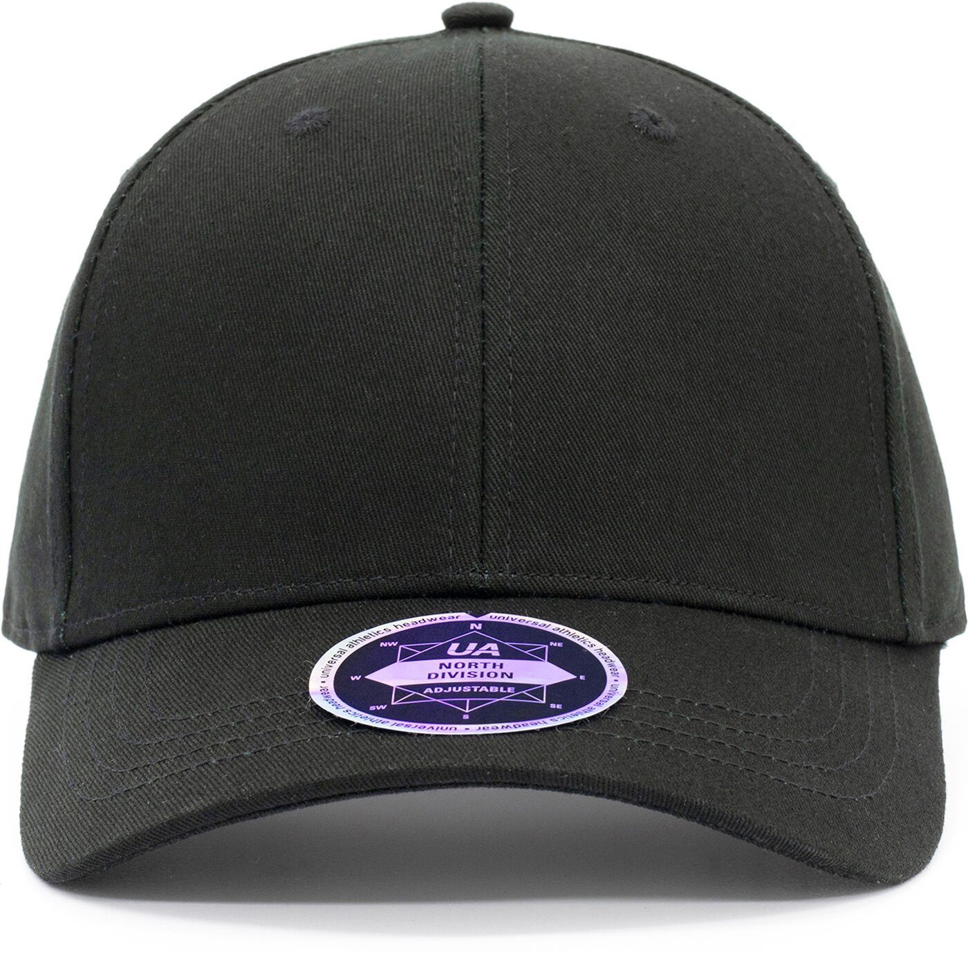 Universal Athletics Headwear Fitted Cap UA North Division Basic Cap 01 black