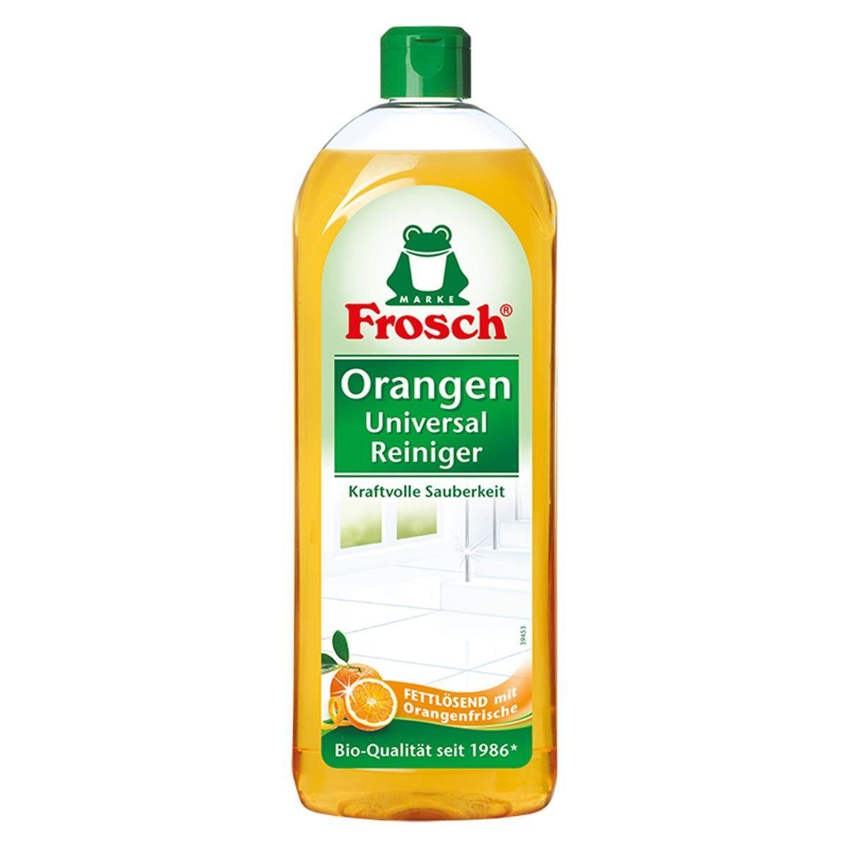 ml Allzweckreiniger FROSCH Universal Reiniger Orangen 750 Frosch