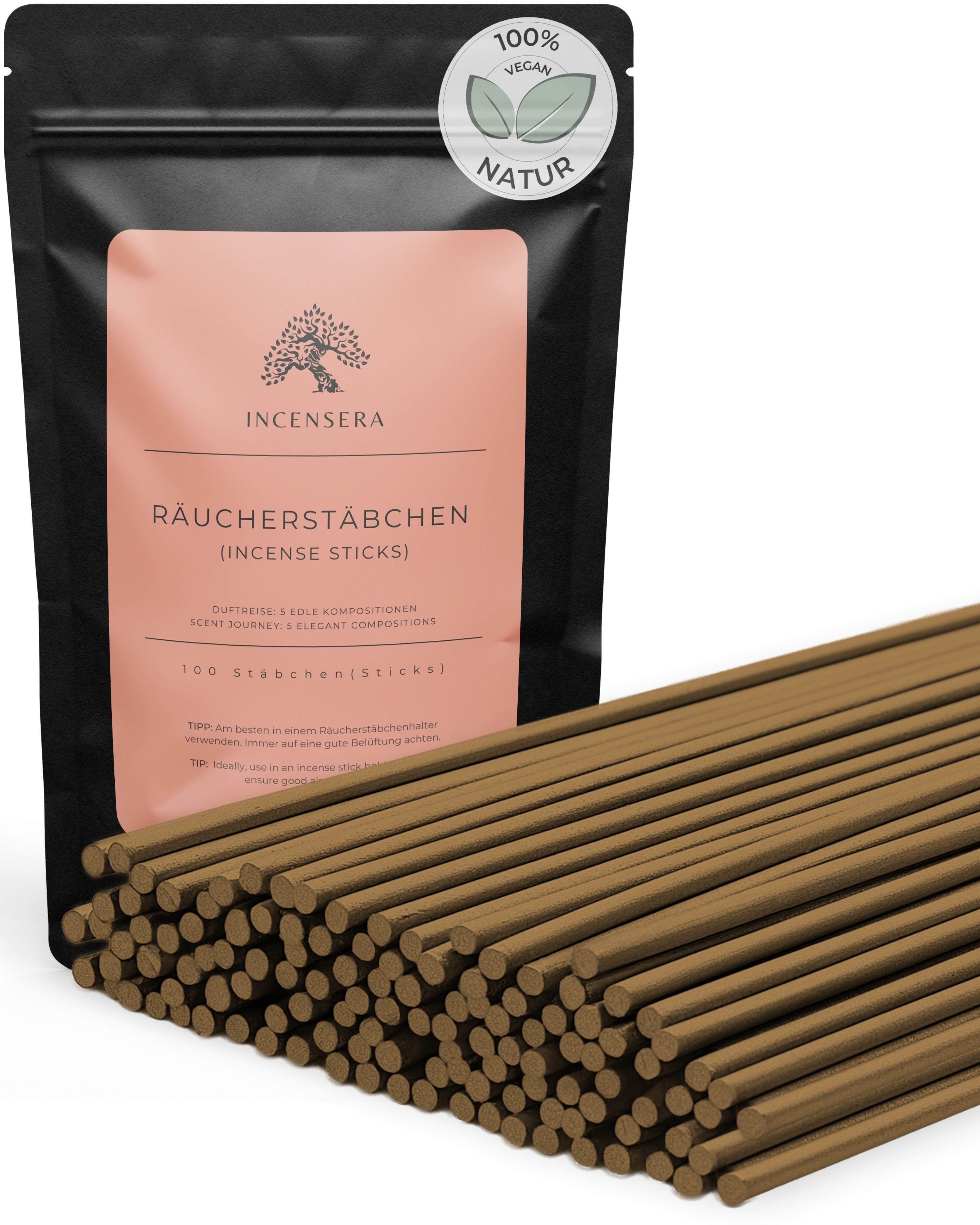 Incensera Räucherstäbchen Räucherstäbchen Set 2 (100-St)