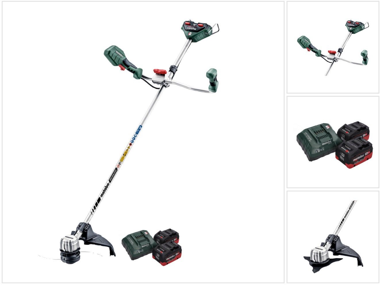 metabo Benzin-Motorsense FSB 36-18 LTX BL 40 Akku Freischneider 36 V (2x 18 V) Zweihandgriff