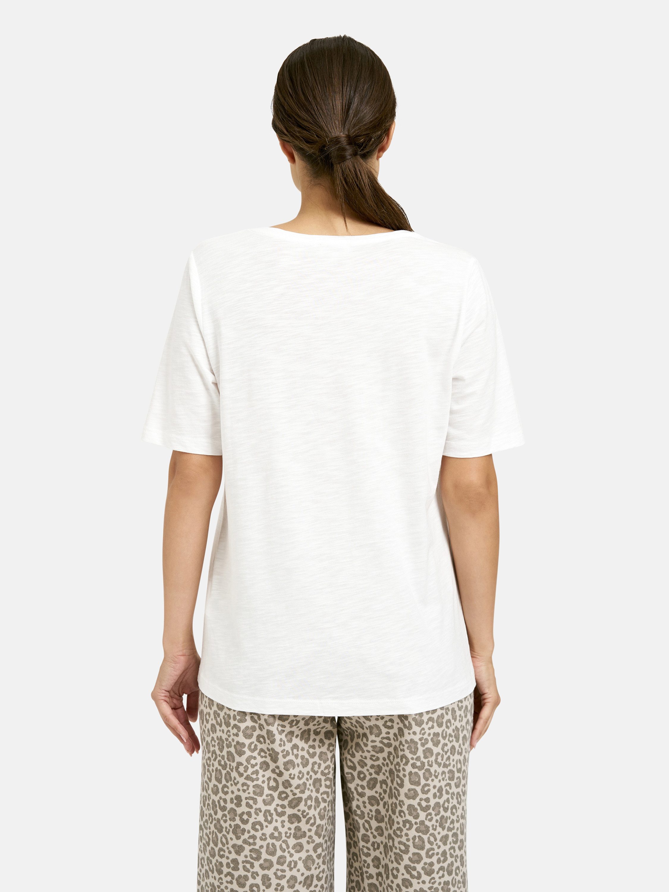 Milano Italy Rundhalsshirt mit Baumwolle