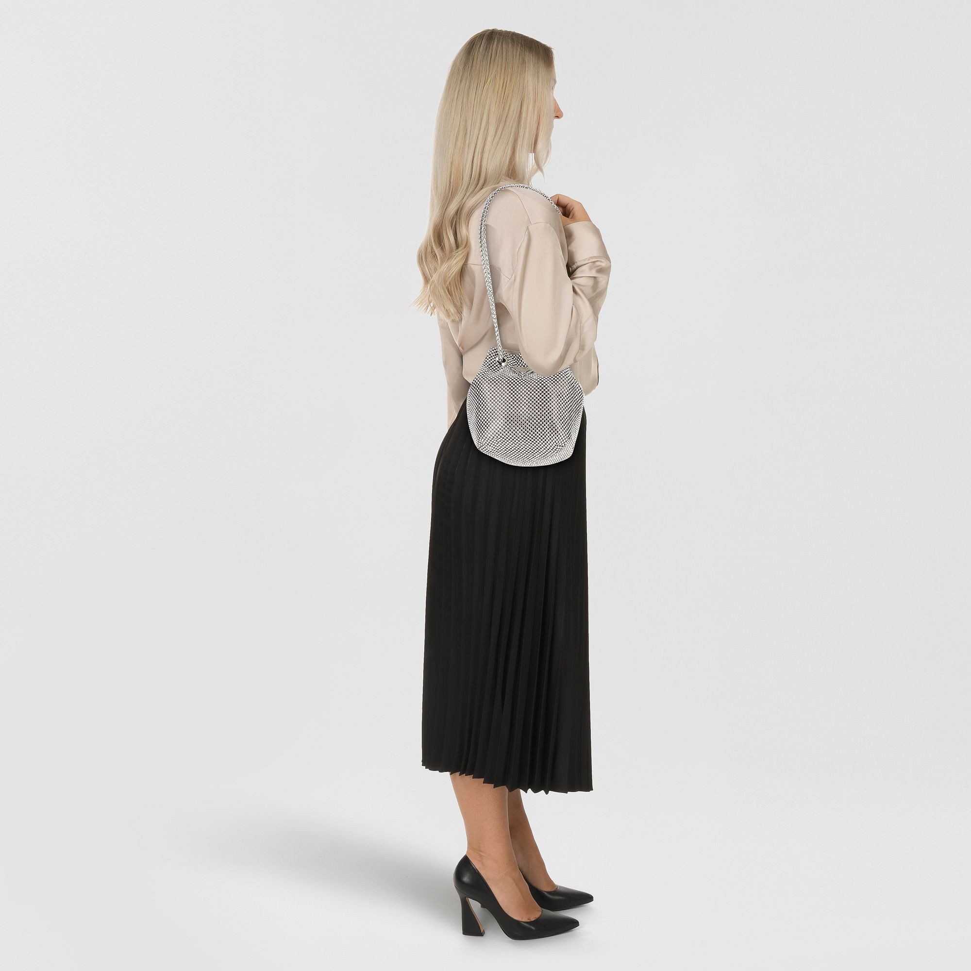 Guess Beuteltasche Twiller, Aluminium günstig online kaufen