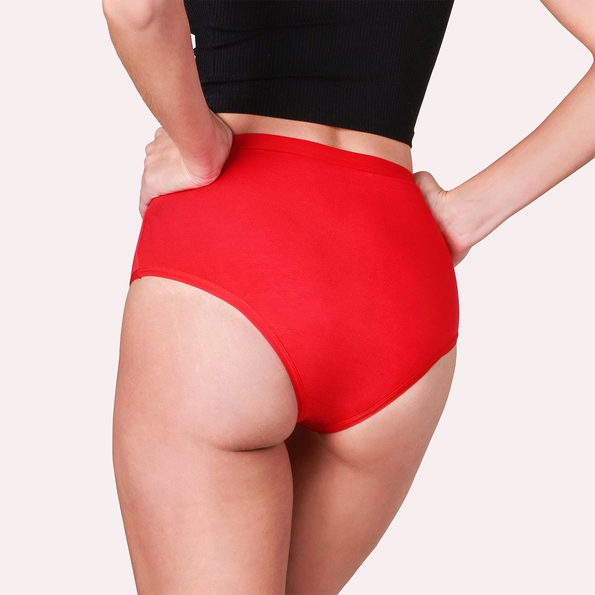 Taynie Periodenslip Comfort bamboo ultra - Saugstarke High-Waist Periodenunterwäsche (1-St., 1er-Pack) Ultra Dry Technologie & Bambus-Viskose – weich, atmungsaktiv & sicher