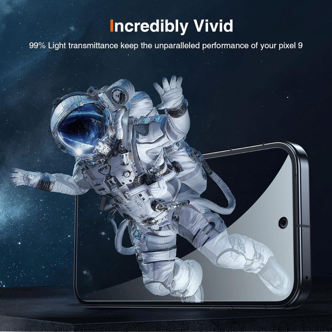 SmartUP Displayschutzglas 2X Schutzglas für Google Pixel 10 Pro Display Panzerfolie Full Screen für Google Pixel 10 Pro, 2 Stück, Rundumschutz, passgenaue Verar – Bild 4 von 5