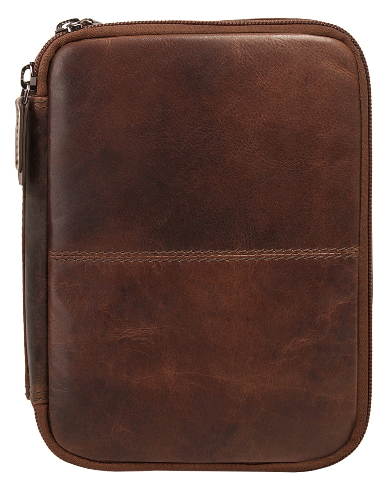 X-Zone Kulturbeutel, echt Leder günstig online kaufen