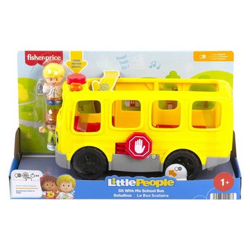 Mattel® Spielzeug-Bus Mattel HJN36: Fisher-Price - Little People - Schulbus mit Spielfiguren