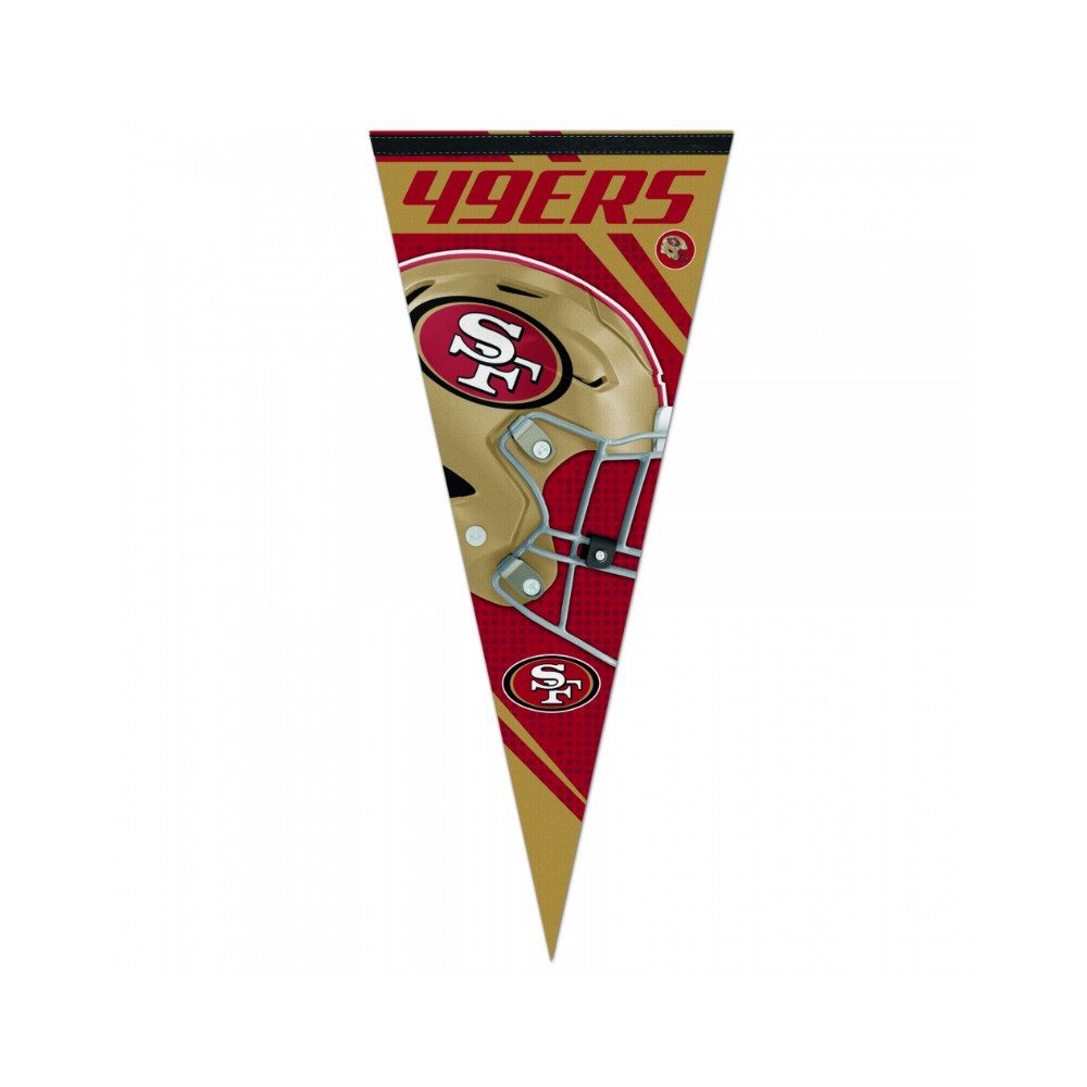 San Francisco 49ers Fahne San Francisco 49ers Wimpel BIG VSTR 43x101cm
