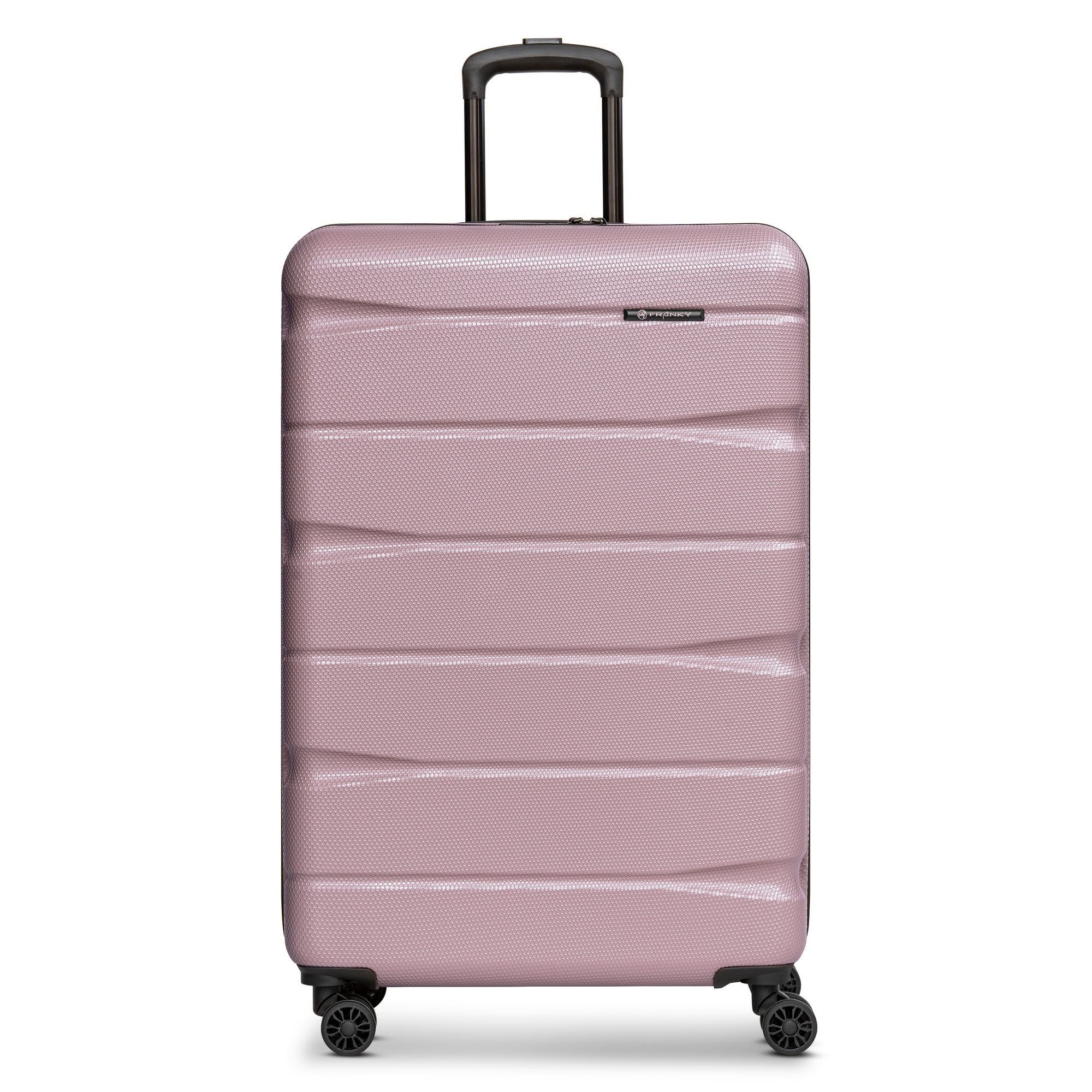 Franky Hartschalen-Trolley Munich 4.0, 4 Rollen, ABS shiny rose shiny