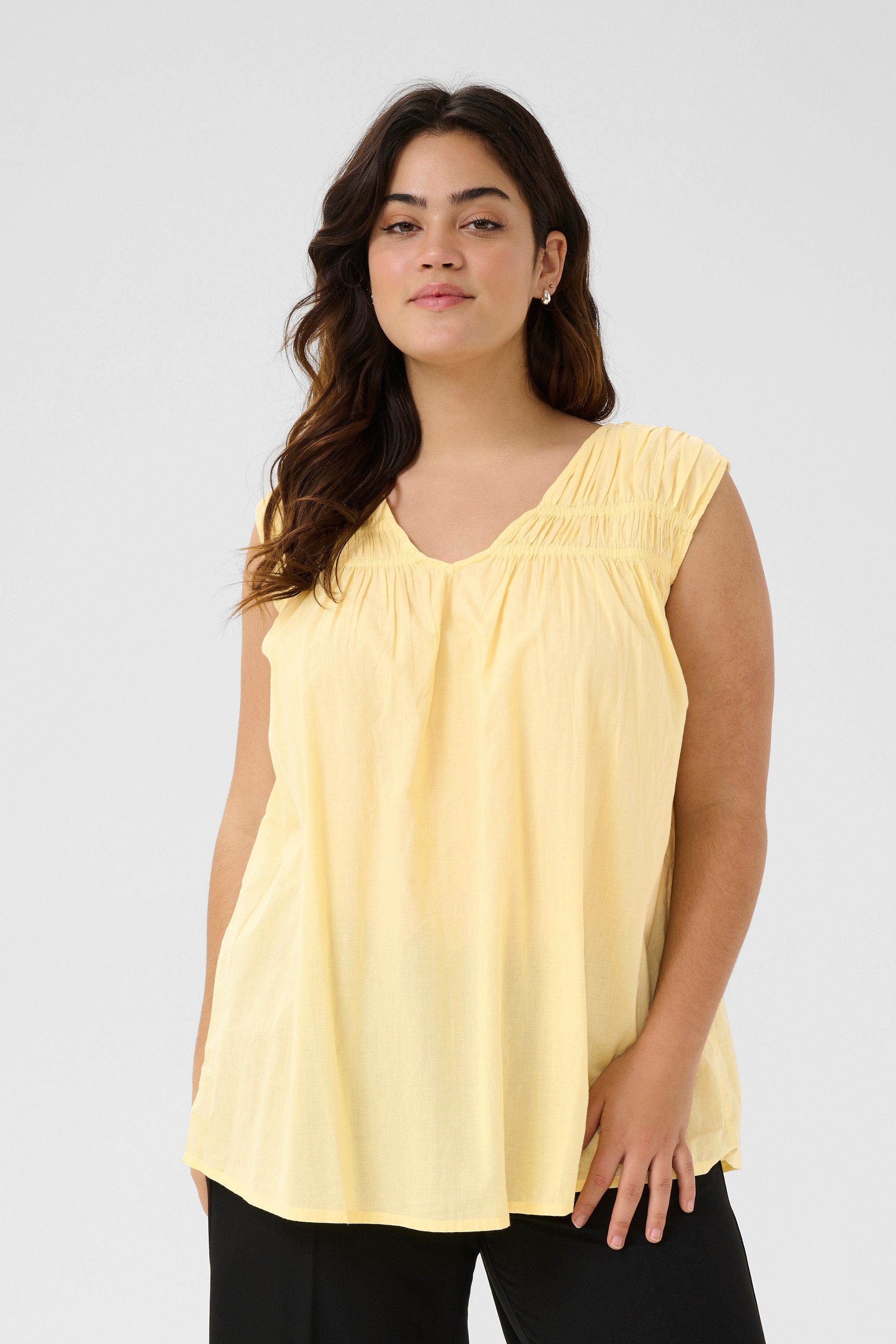 Blusentop Ärmellose Bluse KCthia