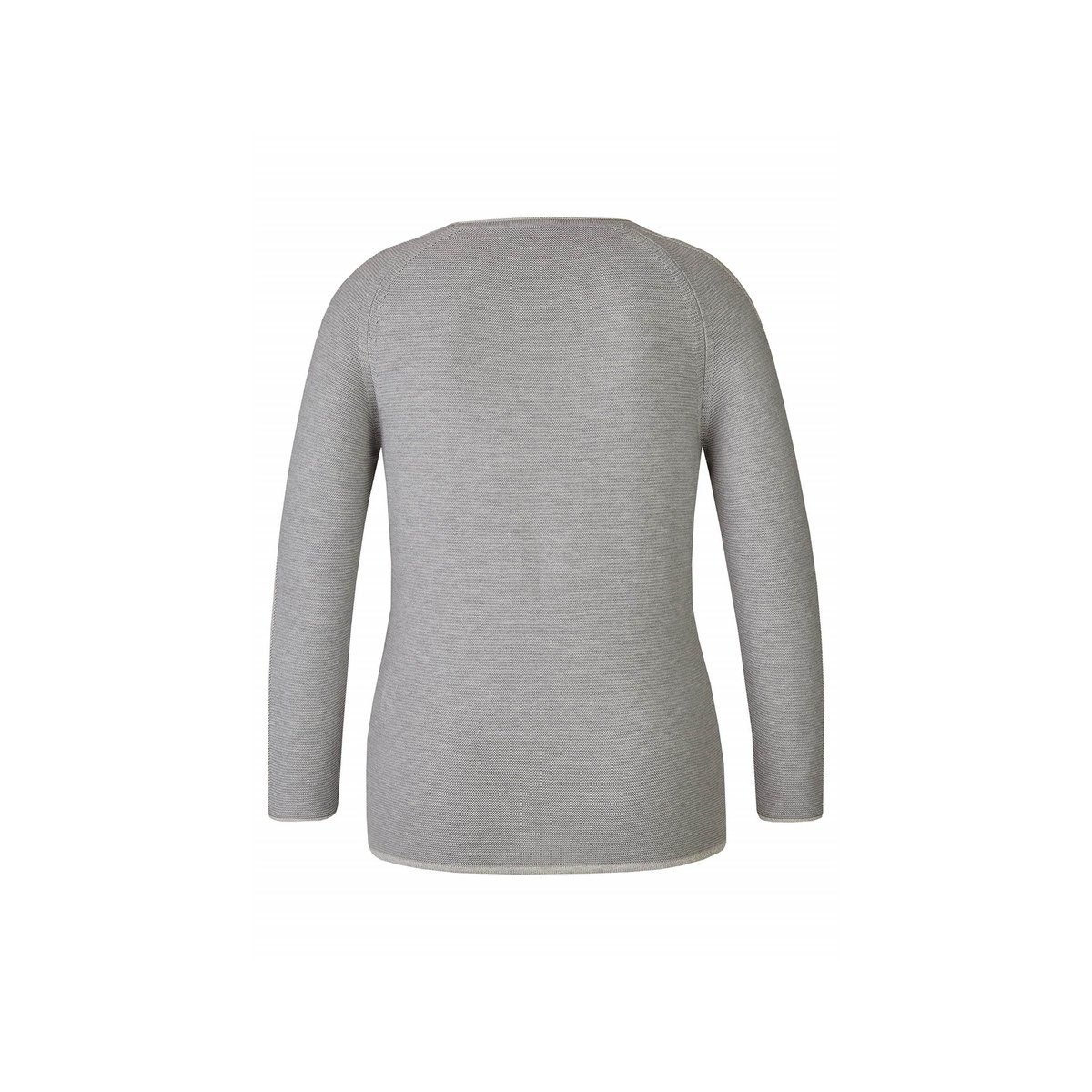 silber Rabe Longpullover (1-tlg)