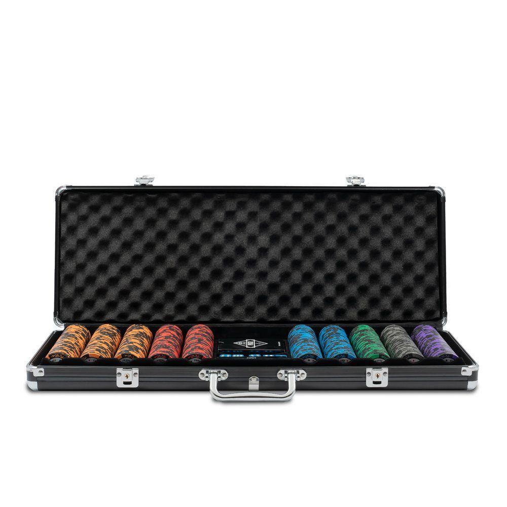 HOME DELUXE Spielgeld Pokerset / Pokerkoffer NO LIMIT