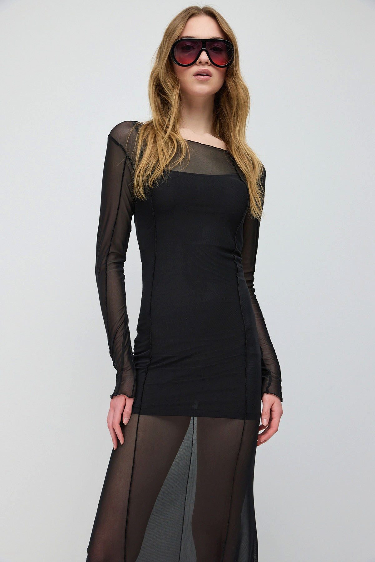No Matter What Maxikleid Mesh-Kleid günstig online kaufen