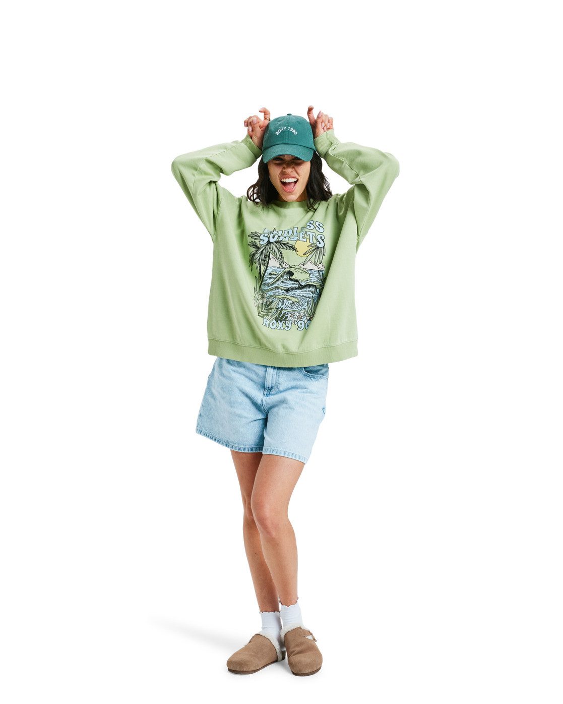 Roxy Fleecepullover Lineup Oversized