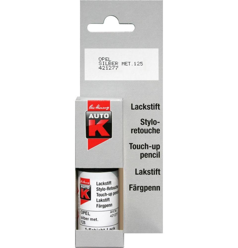 Auto-K Acryl-Buntlack Auto-K Lackstift BMW schwarz 668 9ml