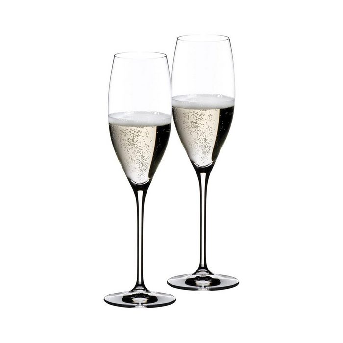 RIEDEL Glas Champagnerglas Vinum Cuvée Prestige Gläser 230 ml 2er Set Glas