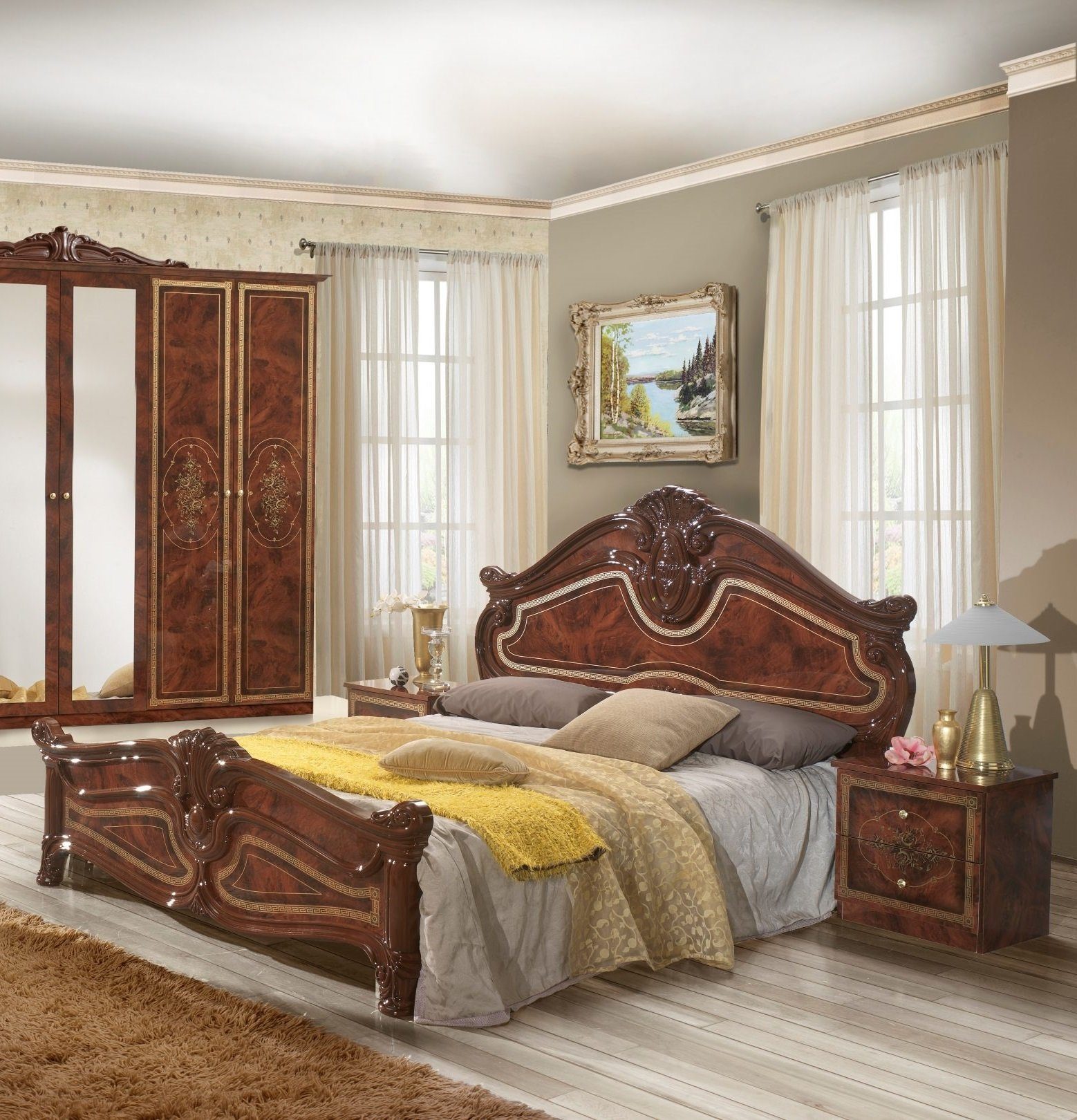 Interdesign24 Schlafzimmer-Set Alba, (im klassischen Barock günstig online kaufen