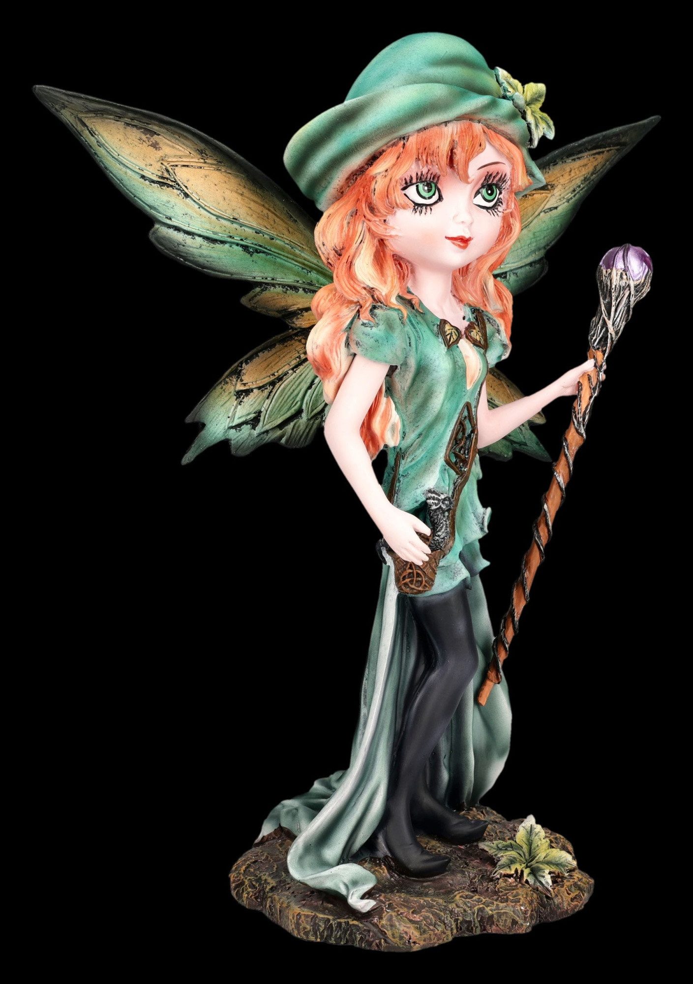 Figuren Shop GmbH Fantasy-Figur Gothic Elfe Figur – Forest Fae Sammlerstatu günstig online kaufen