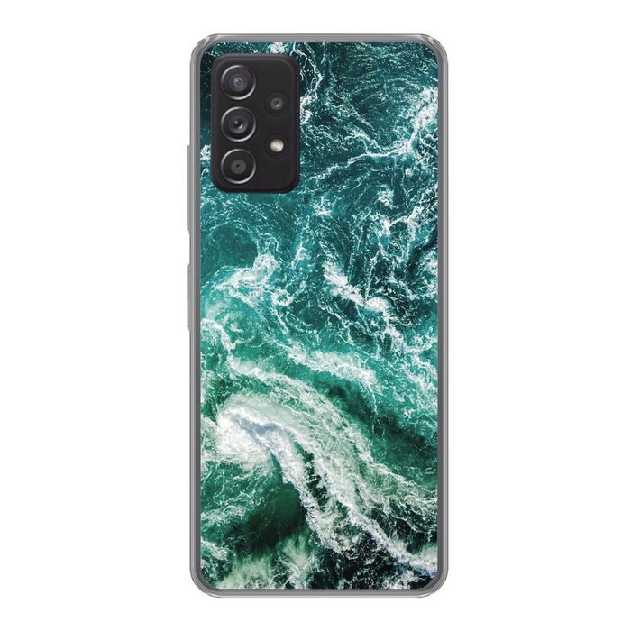 MuchoWow Handyhülle Ozean - Wasser - Meer - Luxus - Grün - Türkis Handyhülle Telefonhülle Samsung Galaxy A33
